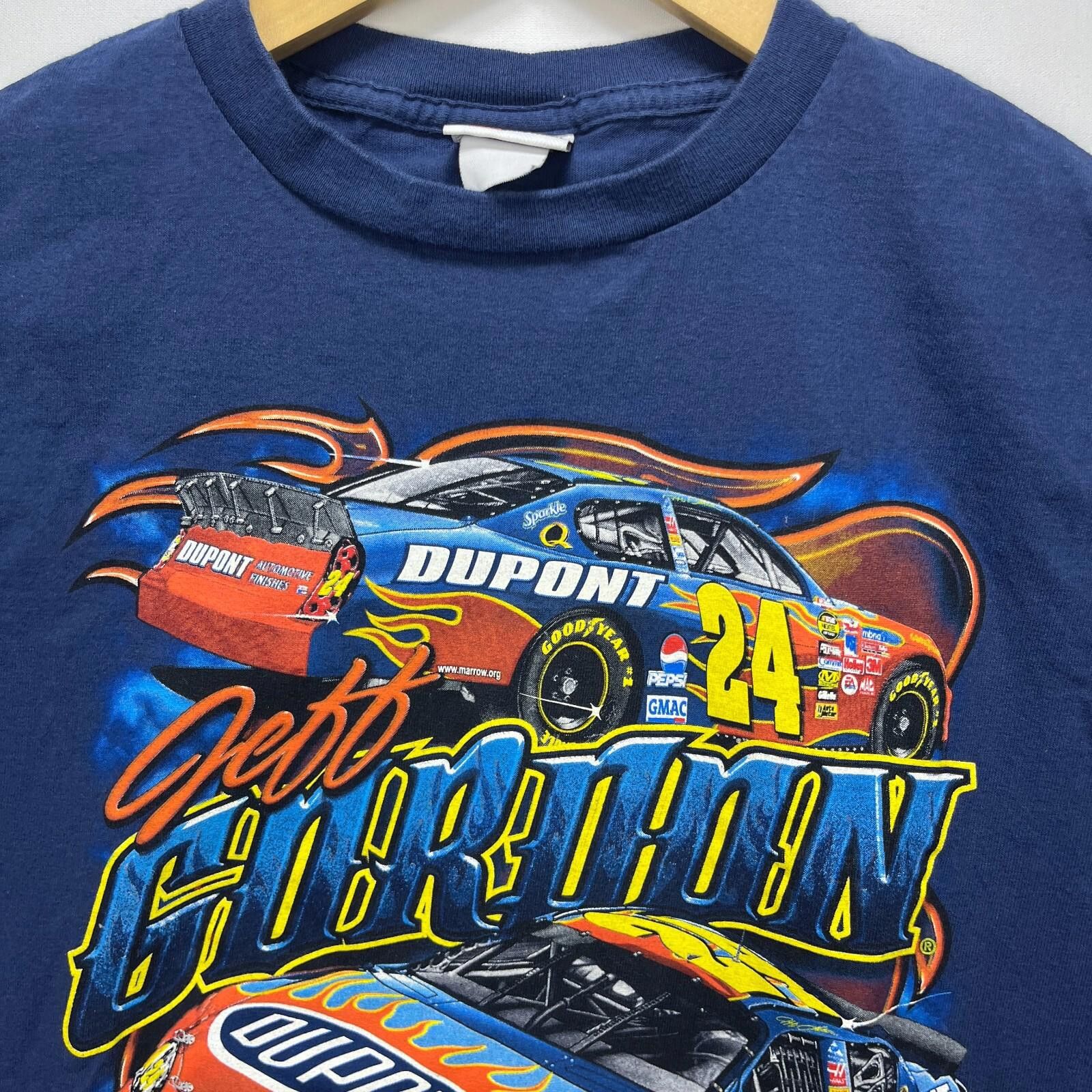 NASCAR Vintage 90s NASCAR Jeff Gordon Racing Car t Shirt Small Size US S / EU 44-46 / 1 - 3 Thumbnail