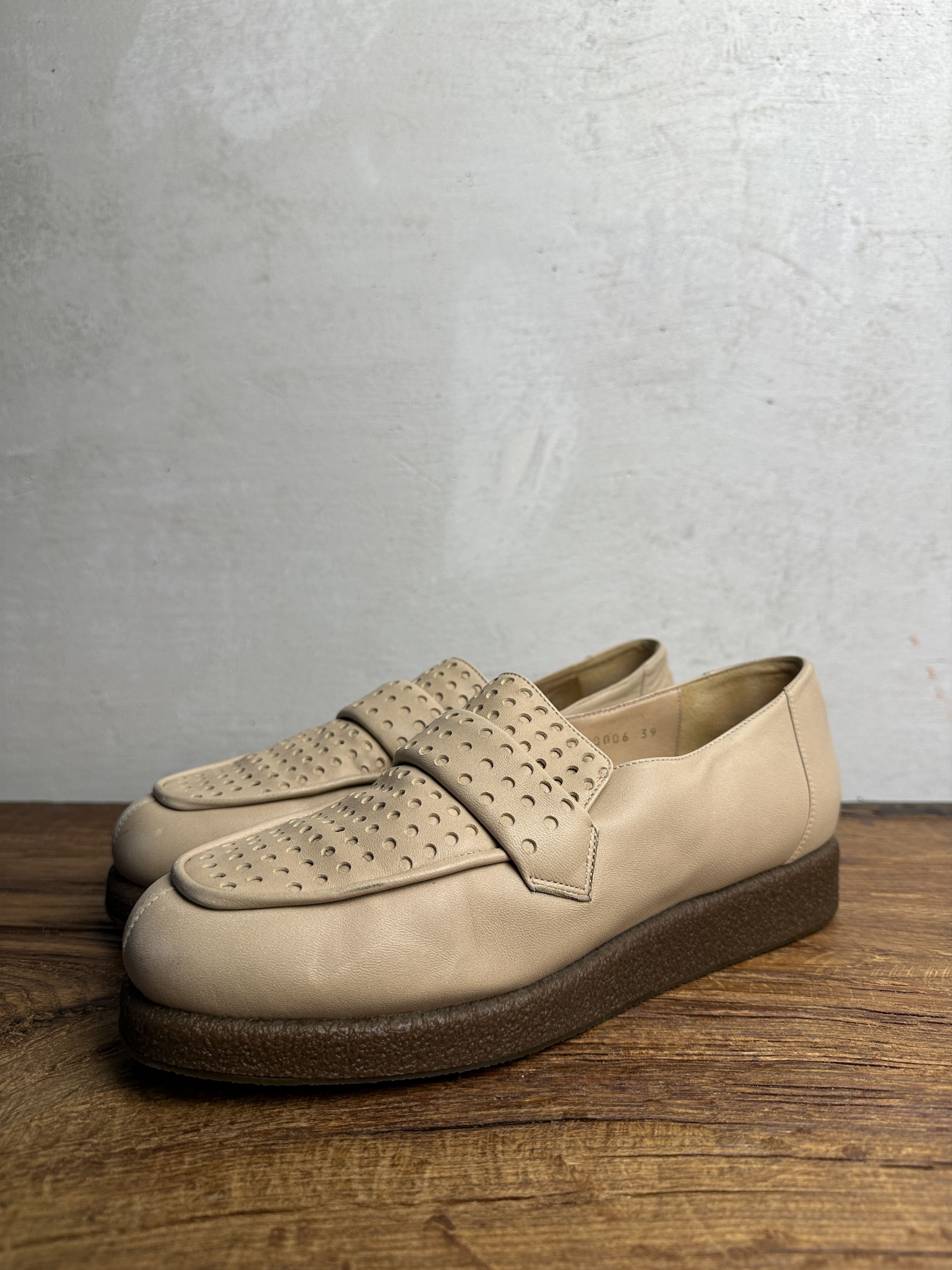 Maison Margiela Maison Margiela Perforated Loafers Size US 9 / IT 39 - 1 Thumbnail
