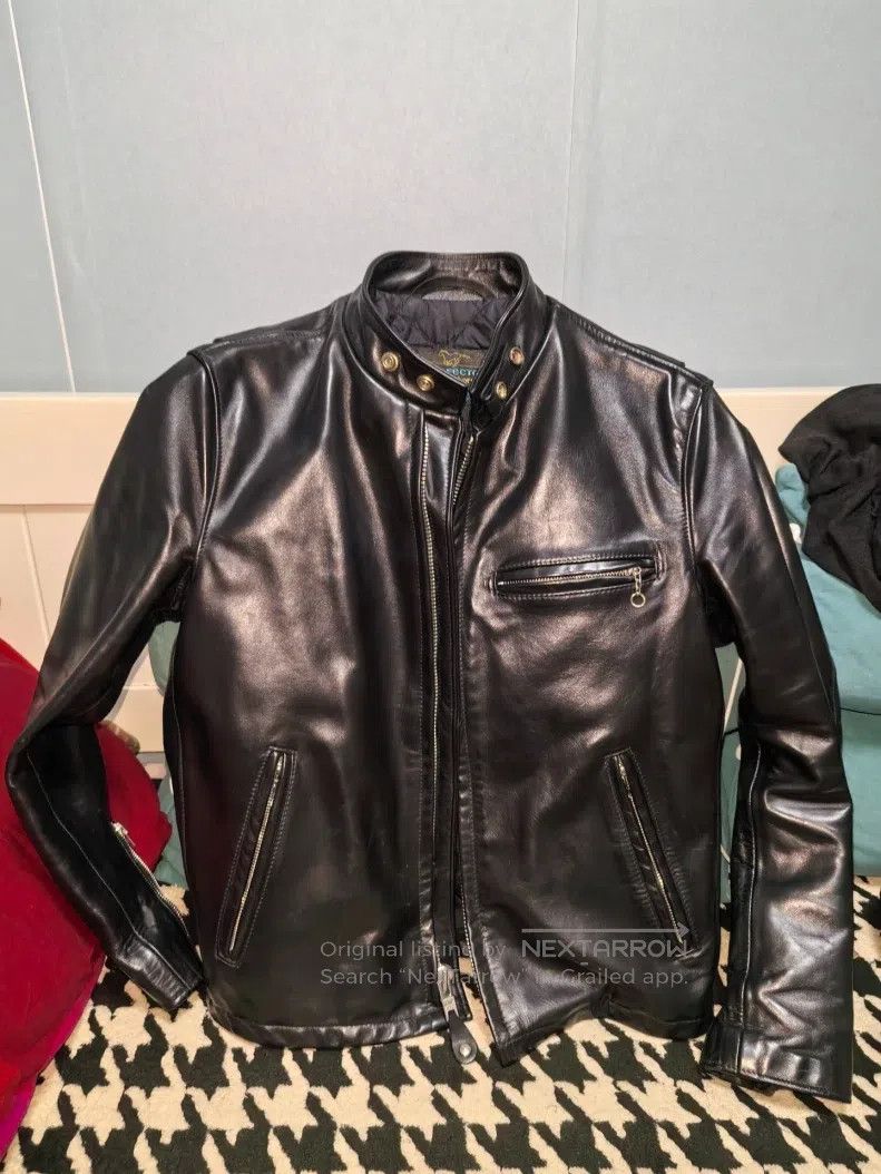 Schott Schott Horseskin locomotive leather coat Size US M / EU 48-50 / 2 - 1 Thumbnail