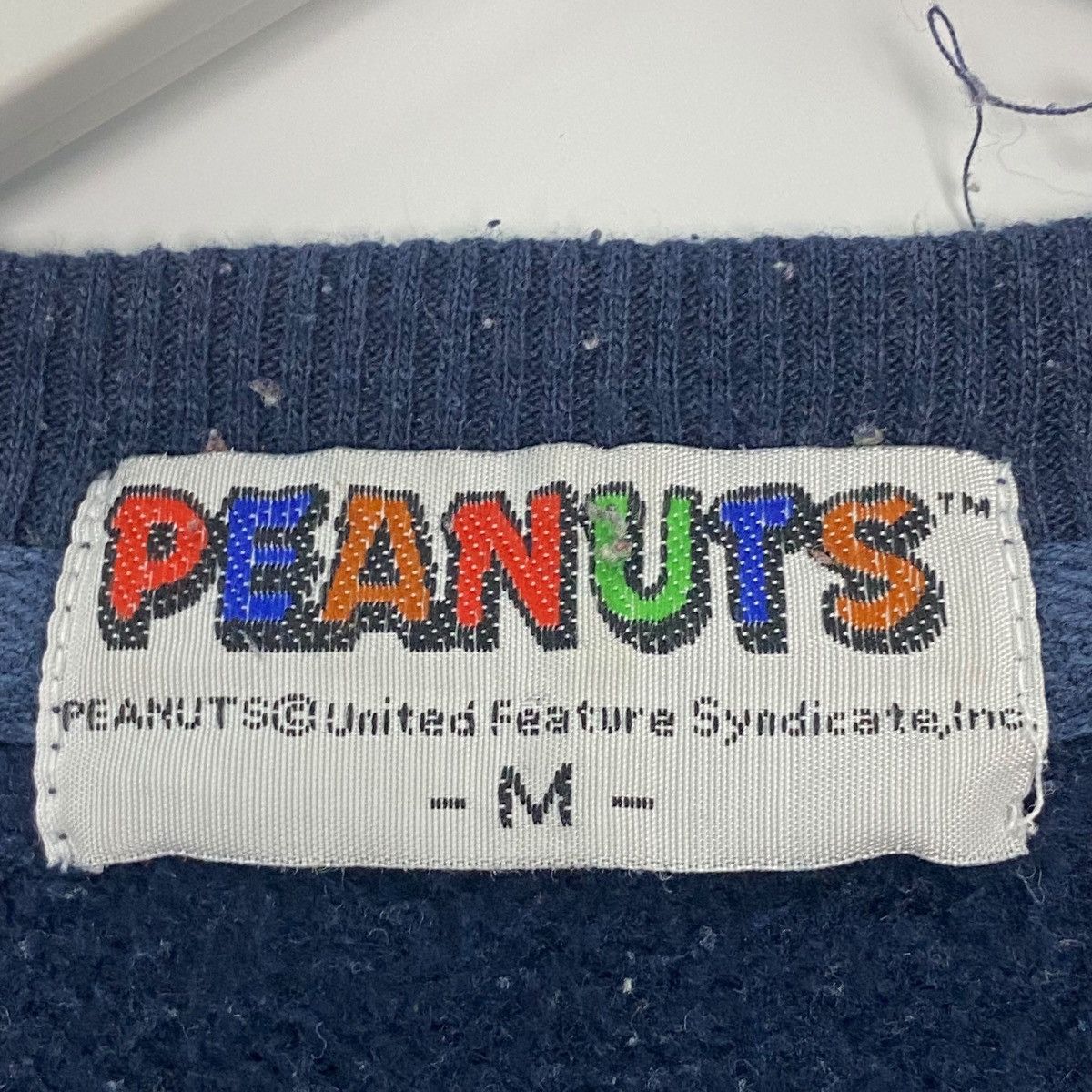Vintage Vintage Peanuts Printed Crewneck Sweatshirt Blue Size US M / EU 48-50 / 2 - 8 Thumbnail