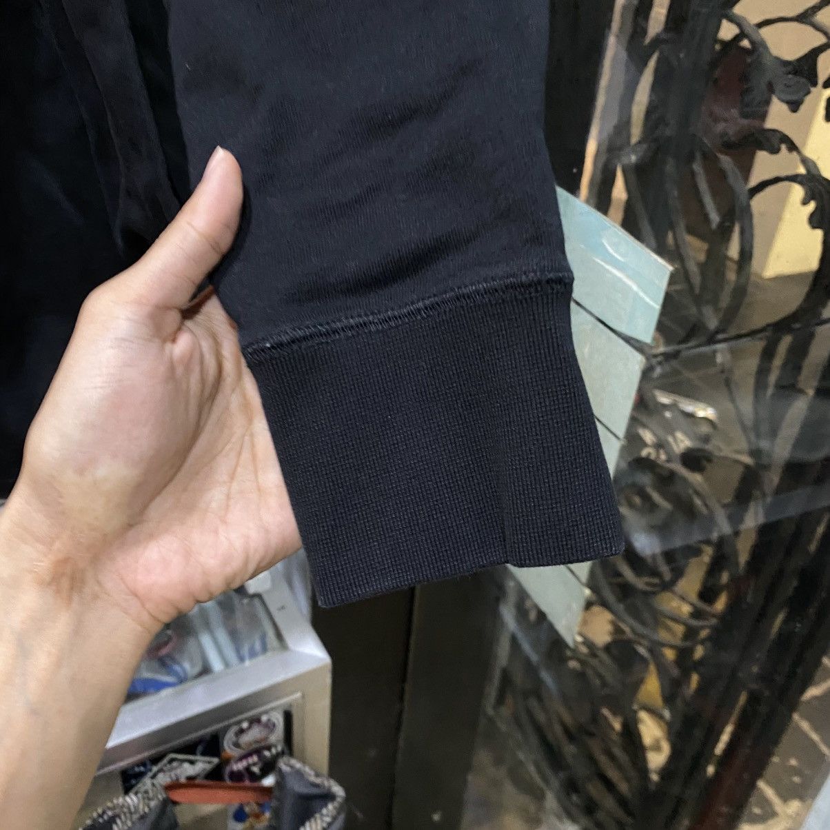 CABANE de ZUCCa × Issey Miyake × Zucca Zucca Batwing Zip-Up Sweatshirt / Cape-Sleeve Cardigan Size US M / EU 48-50 / 2 - 6 Thumbnail