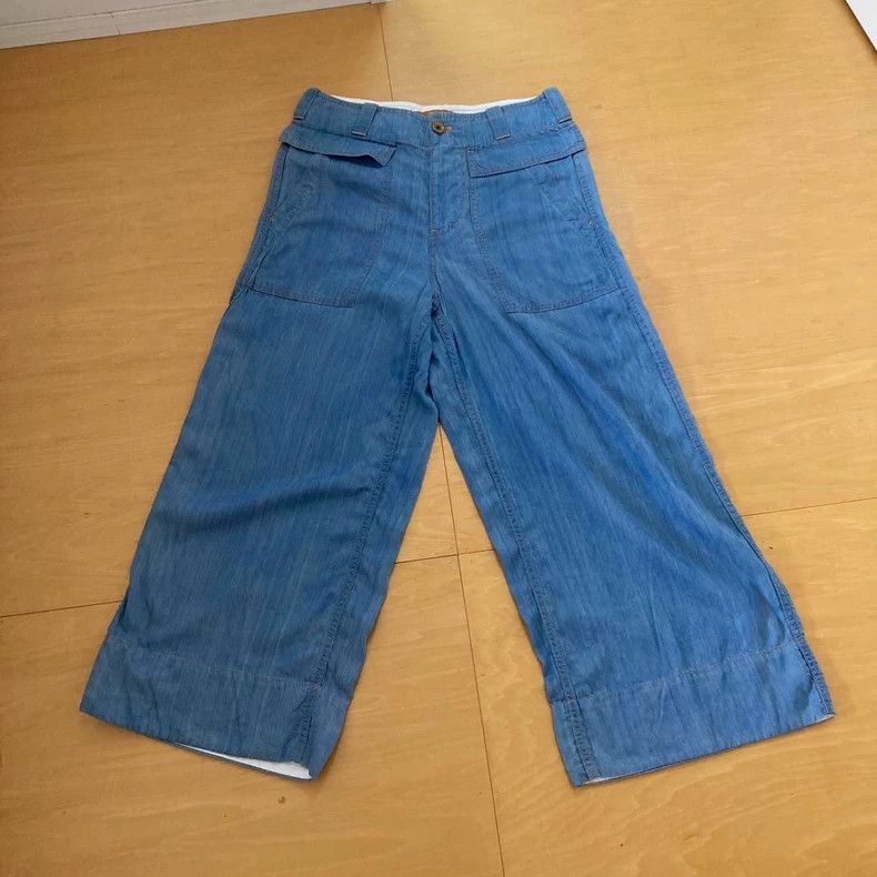 Comme des Garcons Comme Des Garcons size S Drape pocket casual wide pants Size 23" - 4 Thumbnail