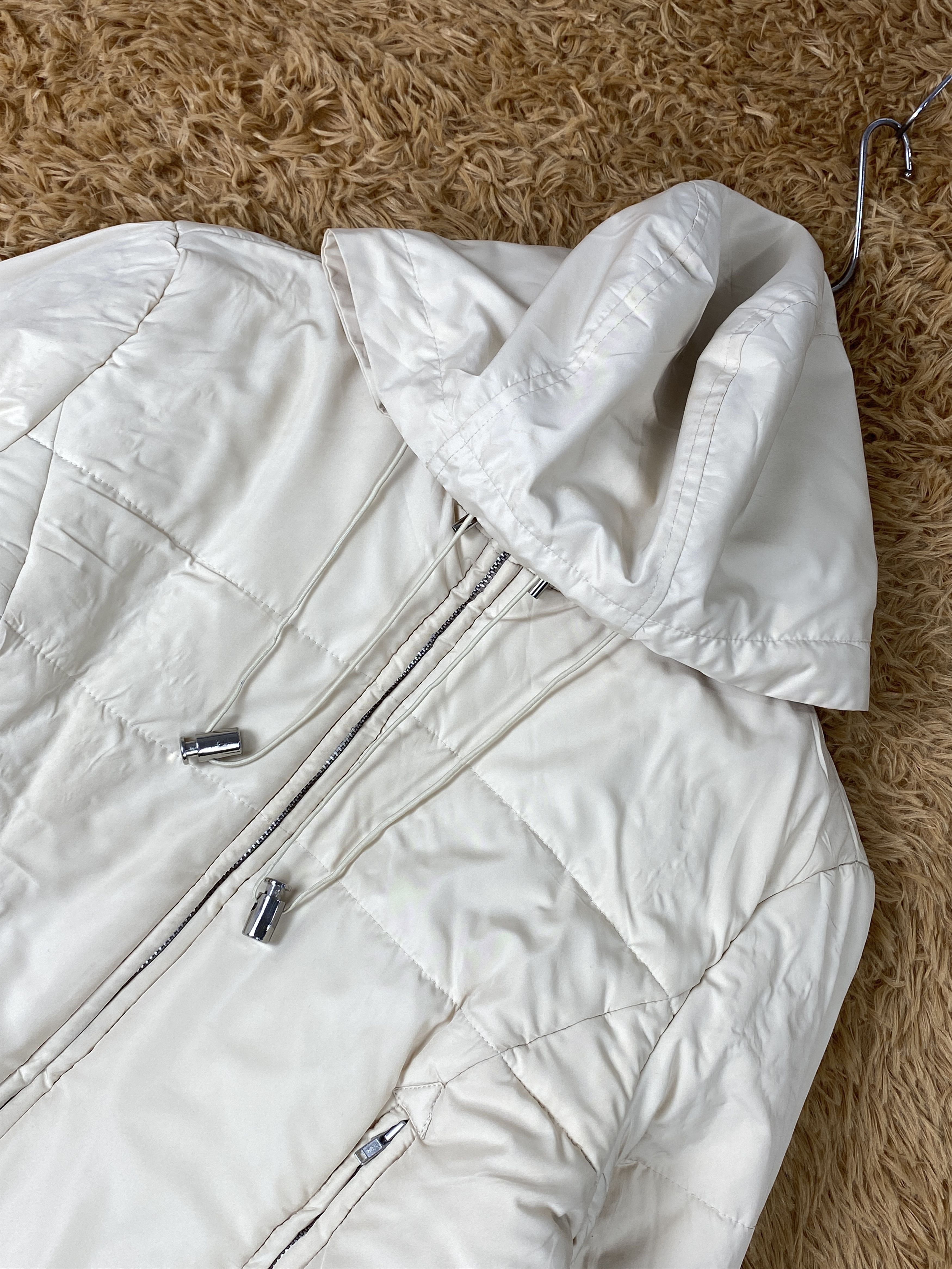 Michel Klein × Vintage Vintage Michel Klein Paris Hoodie Puffer Jacket Size US S / EU 44-46 / 1 - 2 Thumbnail