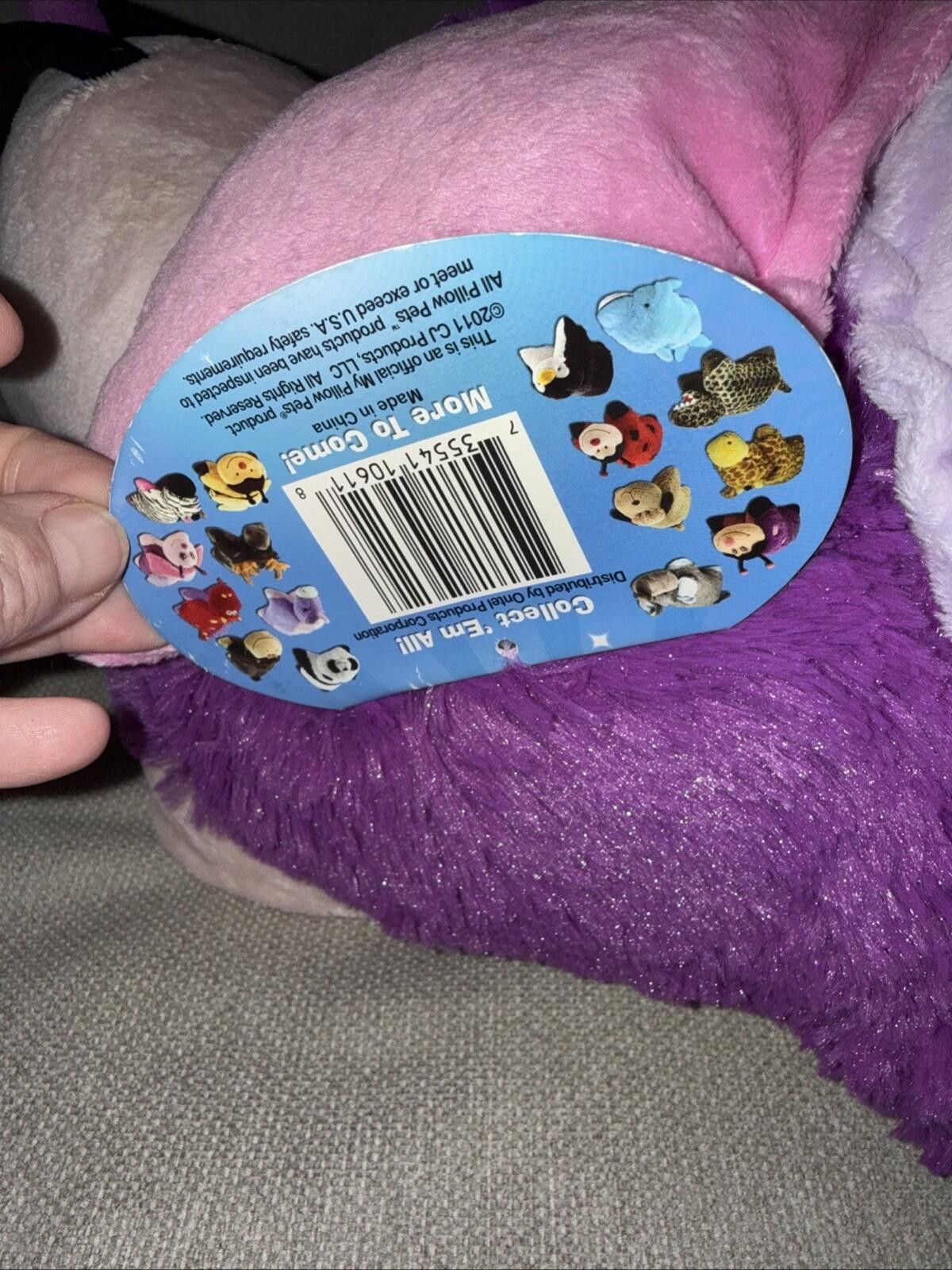 Other Pillow Pet 2010 Fluttery Butterfly Plush NWT Vintage Rare18” Size ONE SIZE - 8 Thumbnail