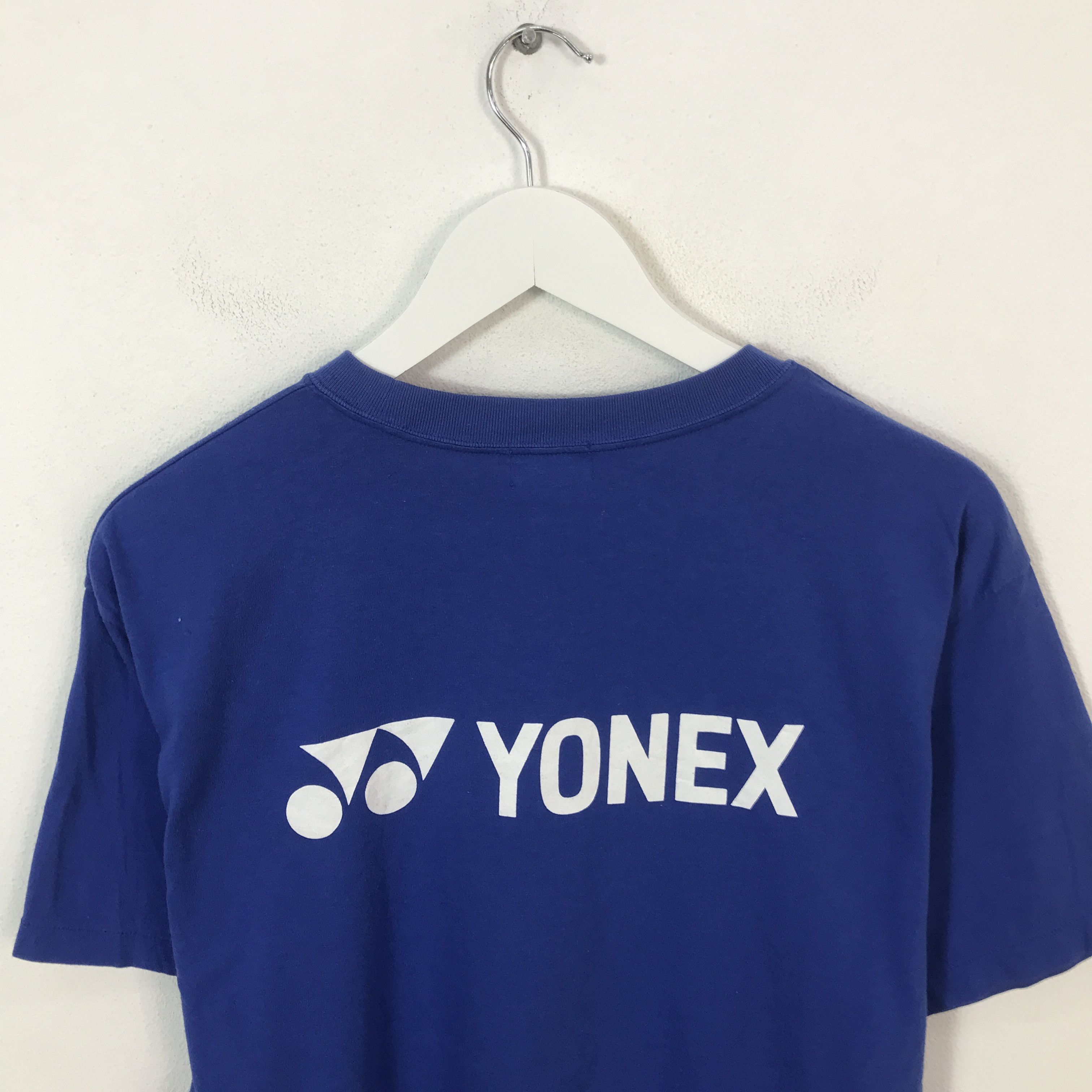 Japanese Brand Vtg Yonex all japan teachers badminton t-shirt Size US L / EU 52-54 / 3 - 4 Thumbnail