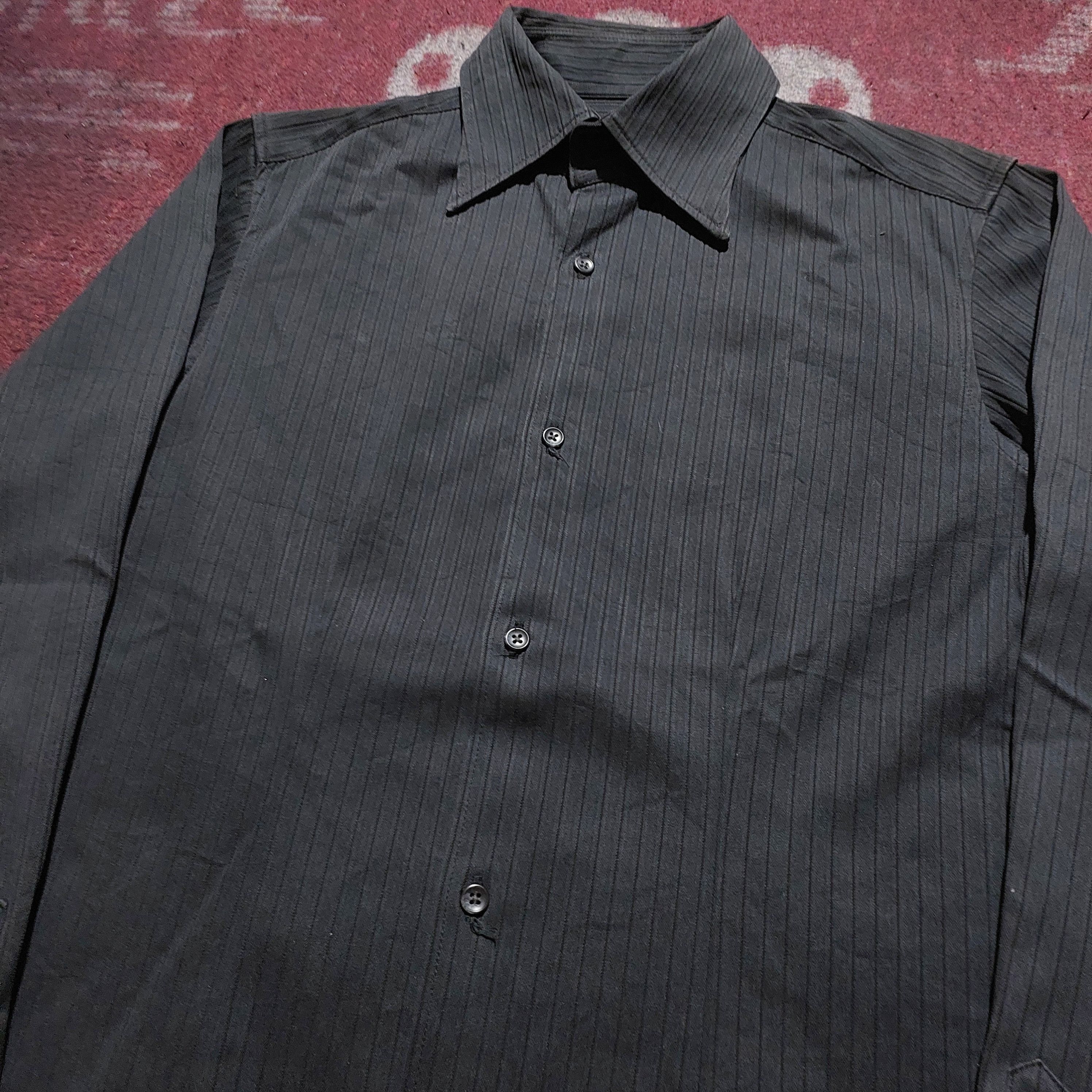 Tornado Mart Tornado Mart japan black L/s shirt Size US L / EU 52-54 / 3 - 6 Thumbnail