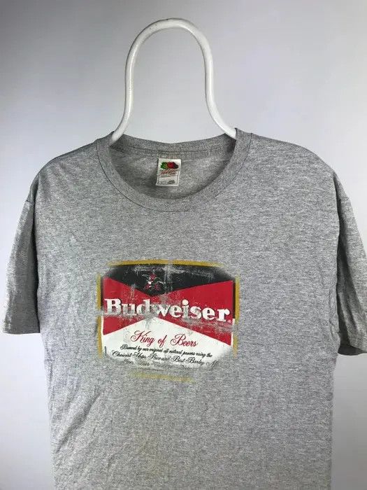 Band Tees Budweiser T-shirt band tee vintage size Large Size US L / EU 52-54 / 3 - 2 Thumbnail