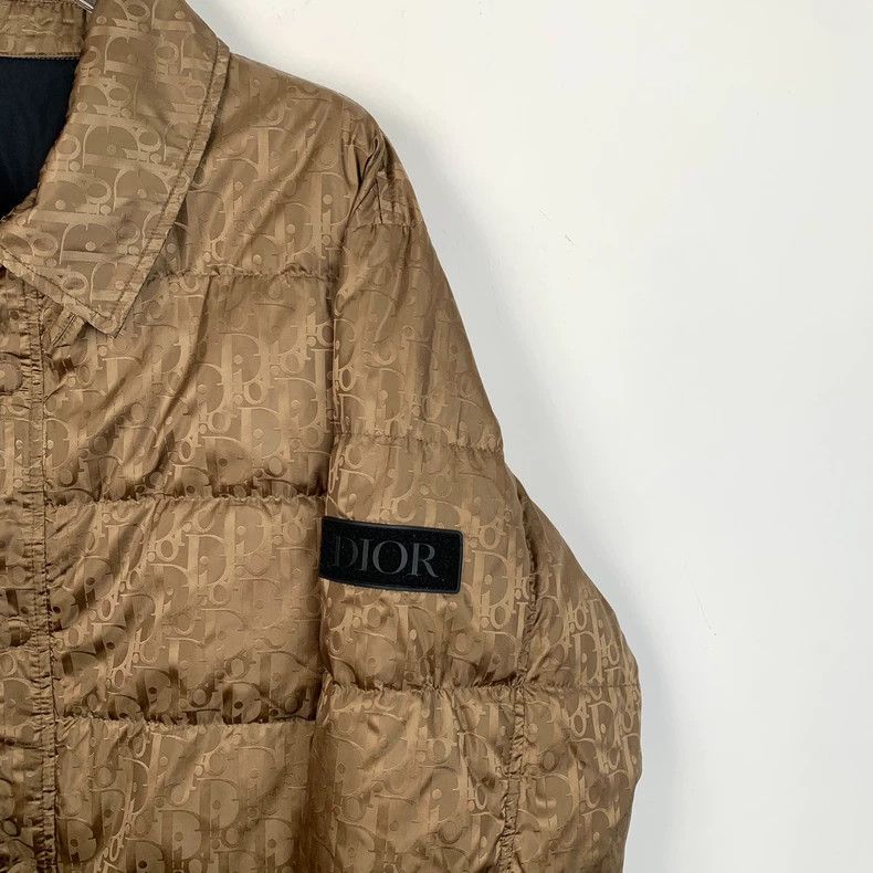 Dior Dior Size 36 Brown logo old flower full print lapel down j Size US M / EU 48-50 / 2 - 3 Thumbnail