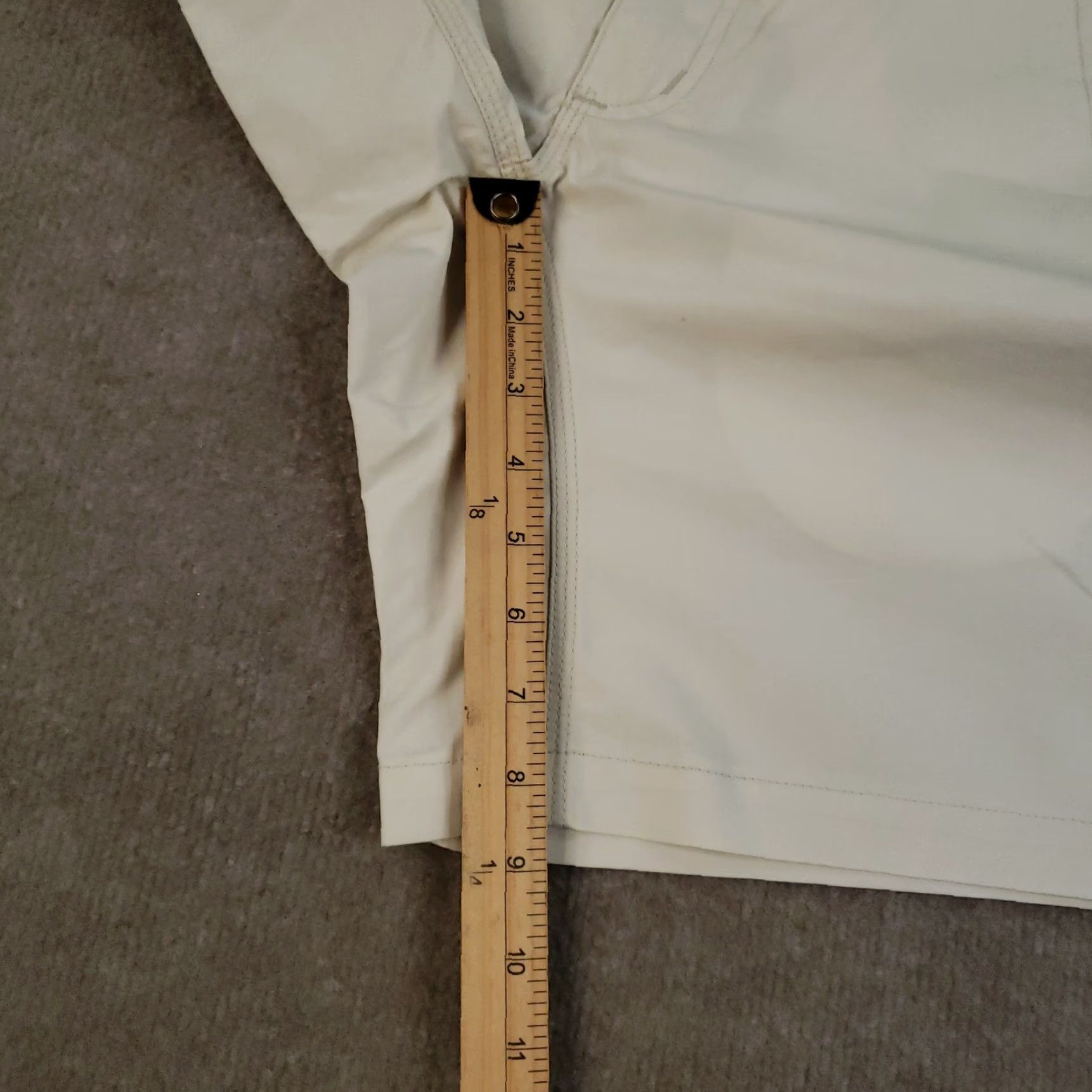 Mountain Khakis Mountain Khakis Shorts Mens Size 30 Oatmeal Stretch Poplin Slim Fit 8" Inseam K8 Size US 30 / EU 46 - 2 Thumbnail