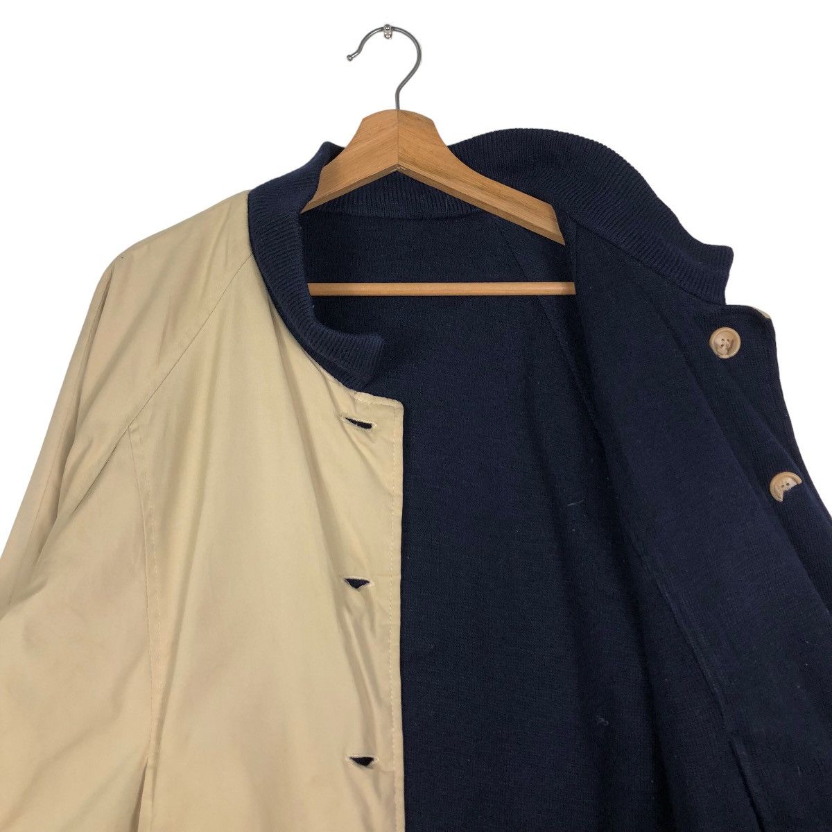 Japanese Brand Vintage Bomber Jacket Reversible Lacoste Japan Issey Miyake Size US M / EU 48-50 / 2 - 12 Thumbnail