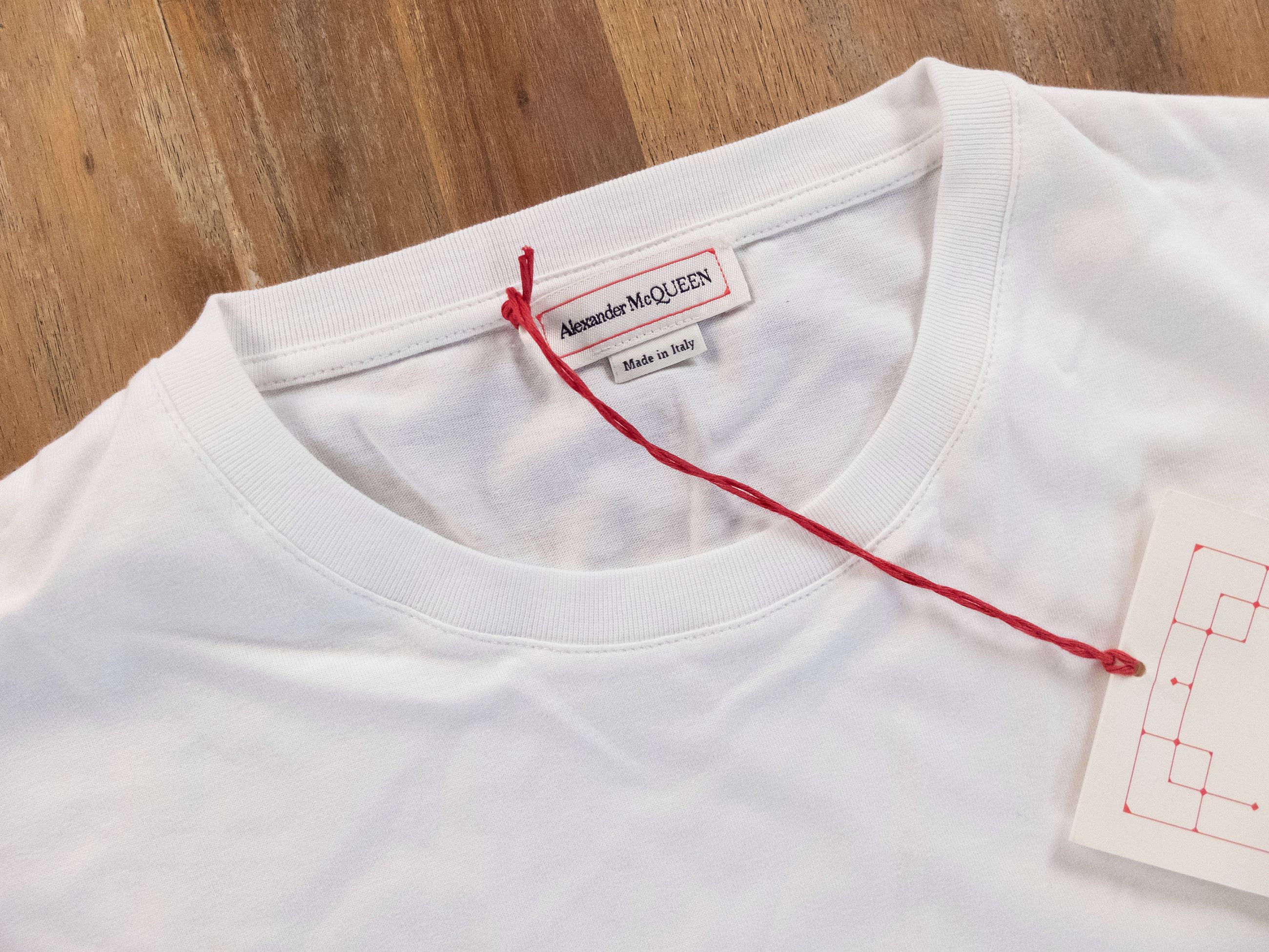 Alexander McQueen ALEXANDER MCQUEEN white regular fit Skull t-shirt Medium q Size US M / EU 48-50 / 2 - 4 Thumbnail