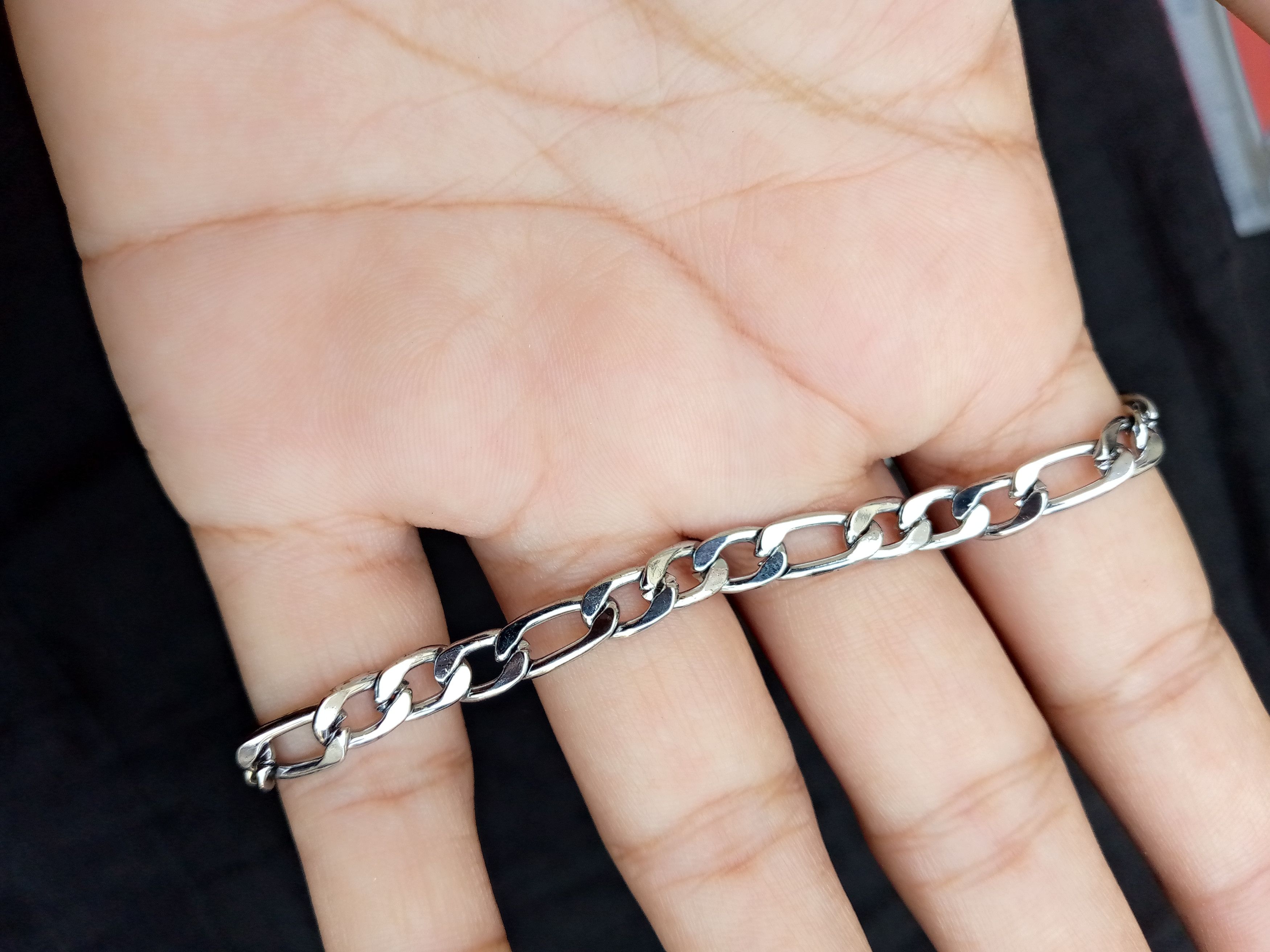 Other Stainless Steel Chain Bracelet Size ONE SIZE - 2 Thumbnail