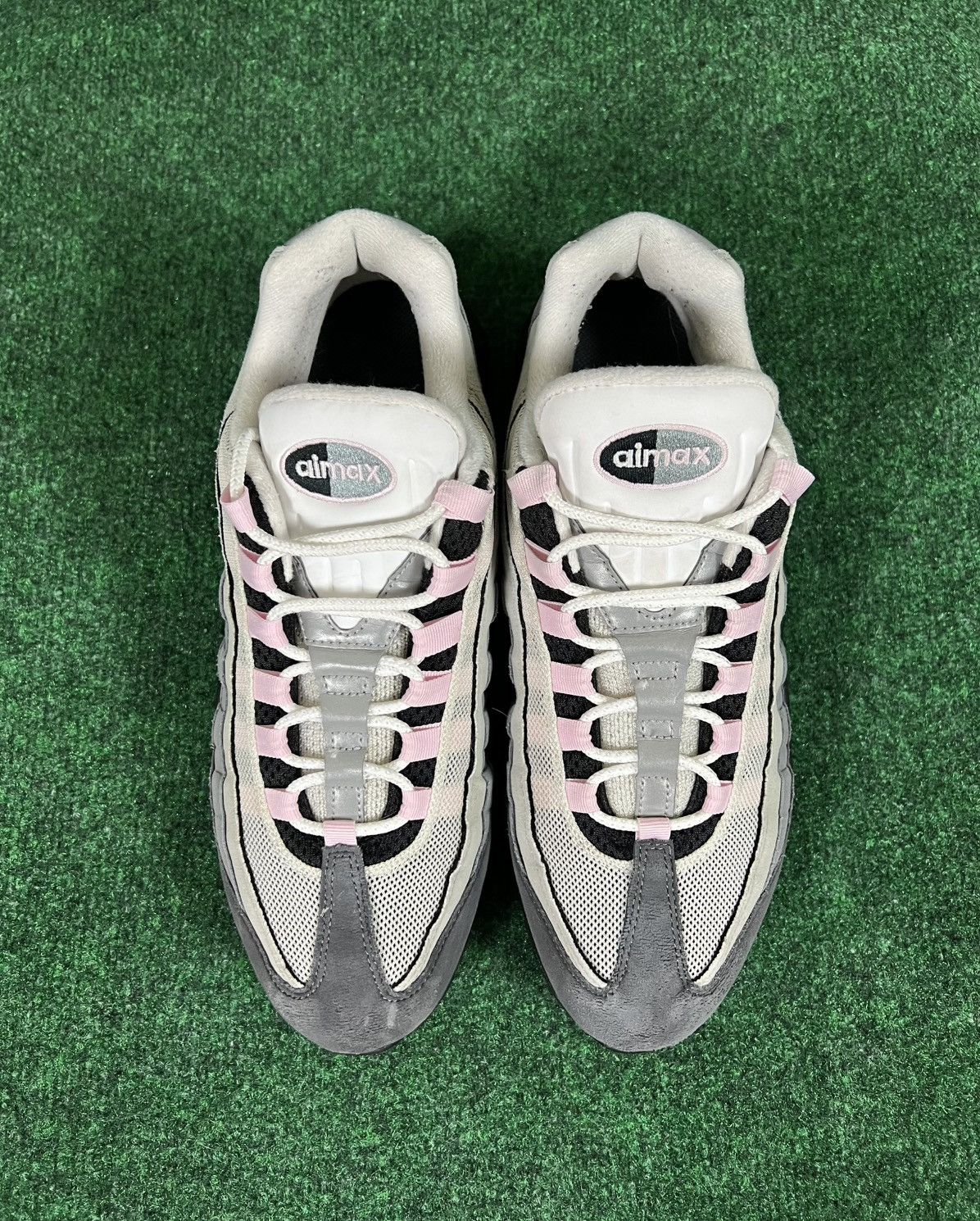 Nike Nike Air Max 95 Gunsmoke Pink Foam Grey White Black Mens 10 Size US 10 / EU 43 - 4 Thumbnail