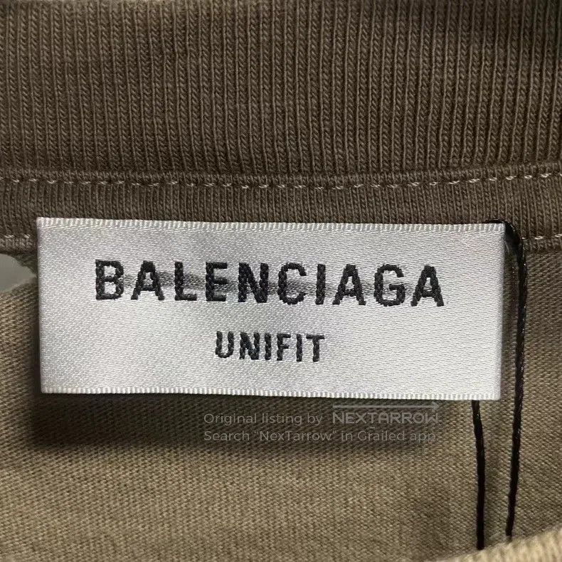 Balenciaga Balenciaga Beige print pattern logo short-sleeve T-shirt Size US XS / EU 42 / 0 - 3 Thumbnail