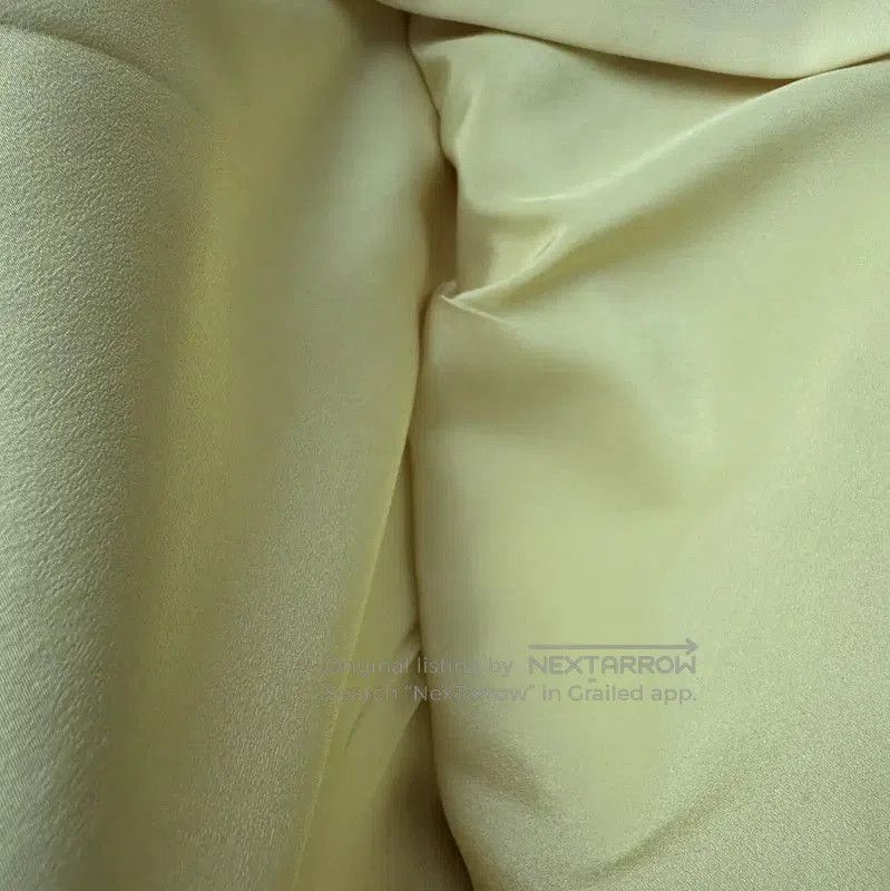 Miu Miu Miu Miu Sleeveless Lemon Yellow Midi Dress . Size S / US 4 / IT 40 - 4 Thumbnail