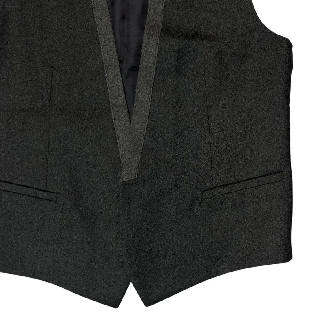 Dior Dior Homme Contrasted Brushed Cashmere Waistcoat - AW12 Size US S / EU 44-46 / 1 - 5 Thumbnail