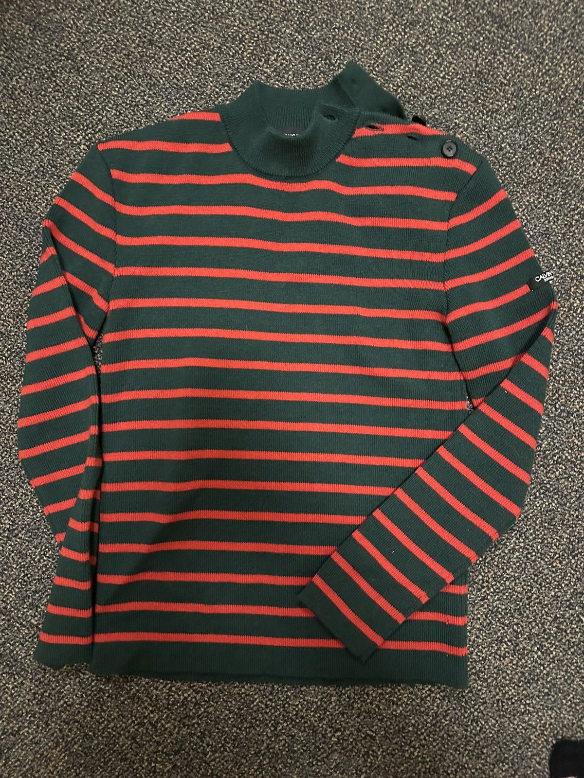 Calvin Klein 205W39NYC SS19 Striped Sweater Size US S / EU 44-46 / 1 - 2 Thumbnail