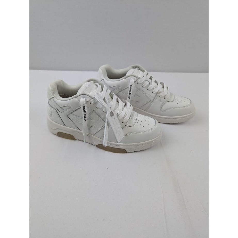 Off-White o1rshd1 Low-Top Sneakers Out Of Office Leather in White Size US 7 / EU 40 - 10 Thumbnail