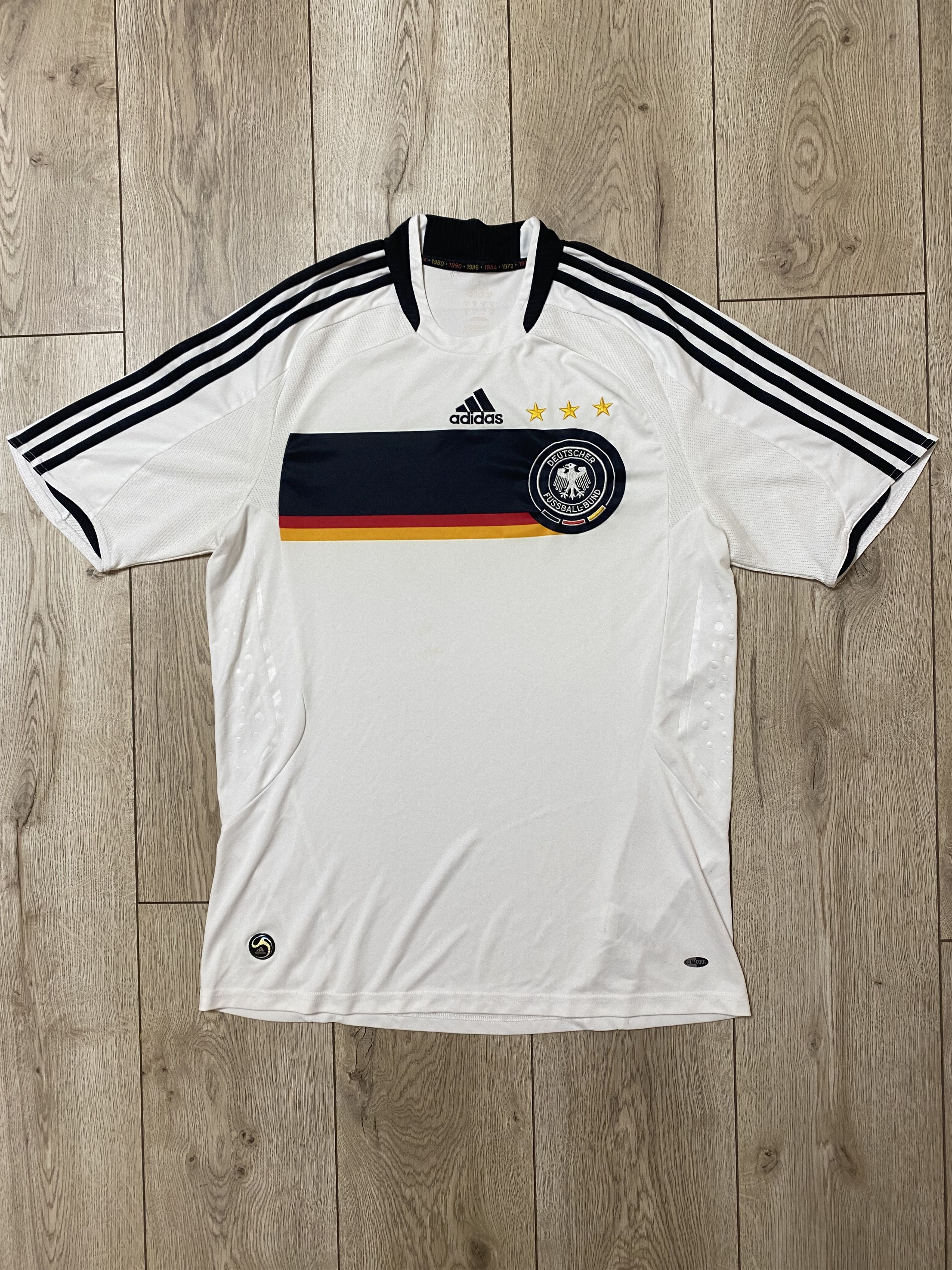 GERMANY 2008 2009 HOME FOOTBALL SHIRT SOCCER JERSEY