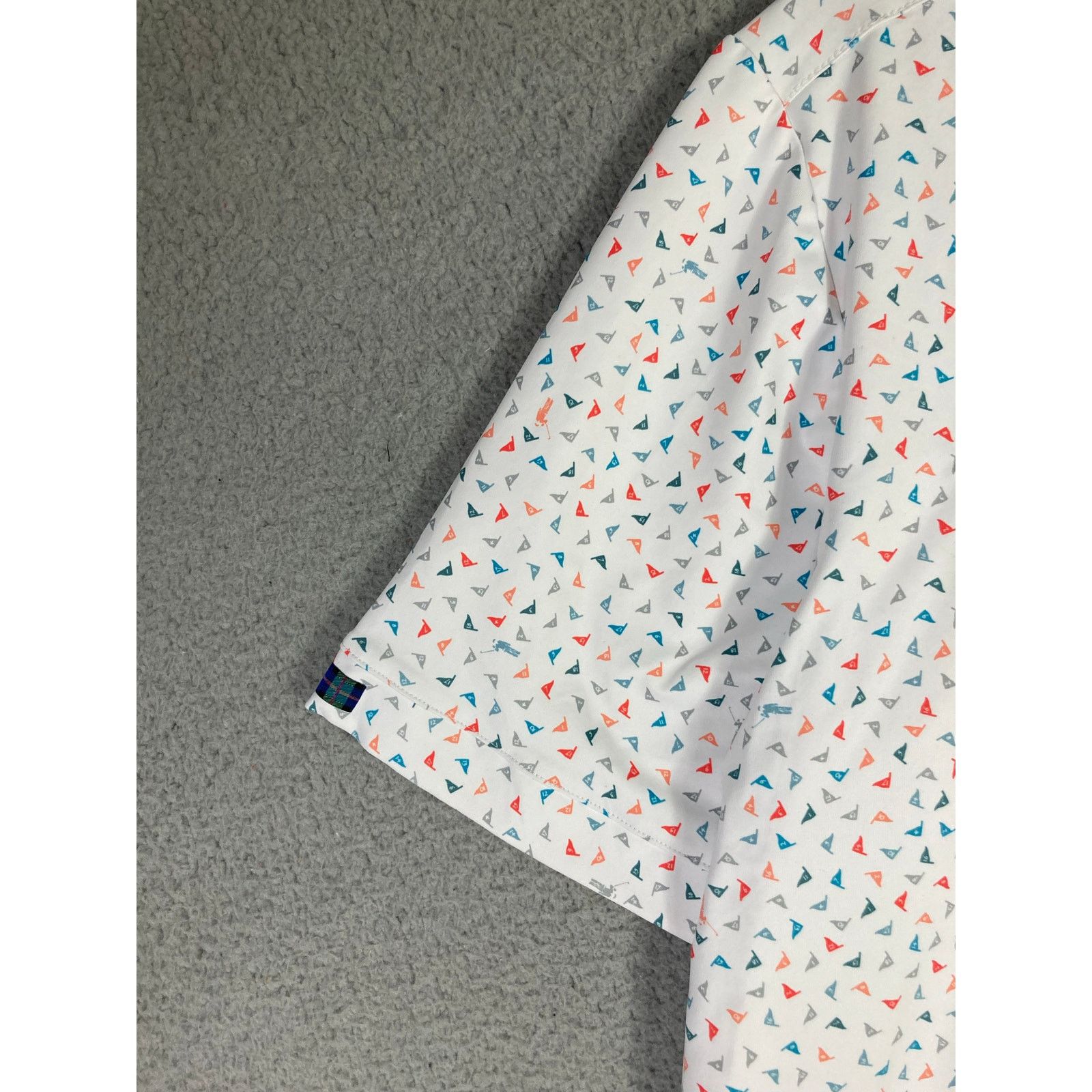 Other Men's Golf Polo Shirt L Multicolor Geometric Short Sleeve Size US L / EU 52-54 / 3 - 15 Thumbnail