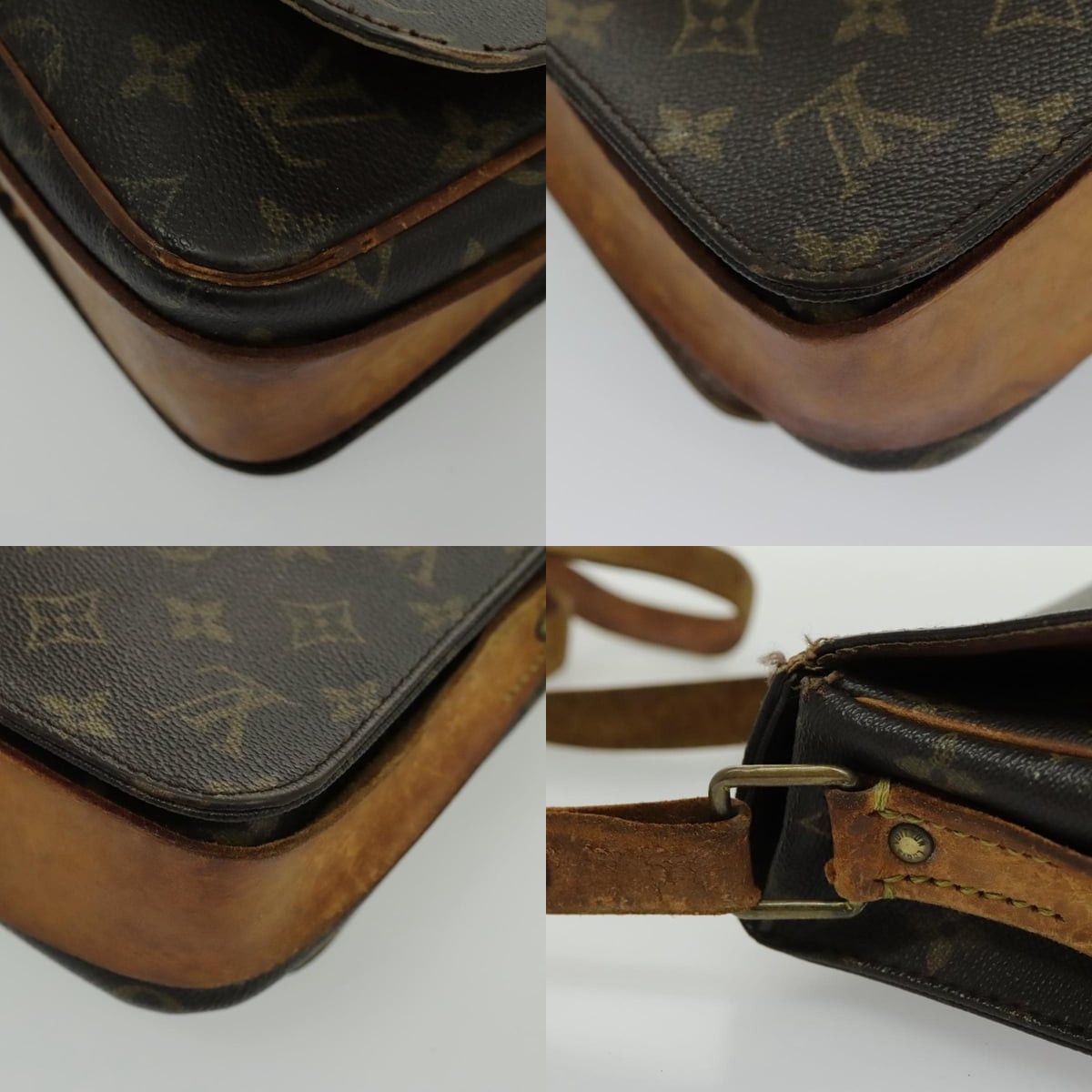 Louis Vuitton LOUIS VUITTON Monogram Cartouchiere MM Shoulder Bag M51253 Size ONE SIZE - 11 Thumbnail