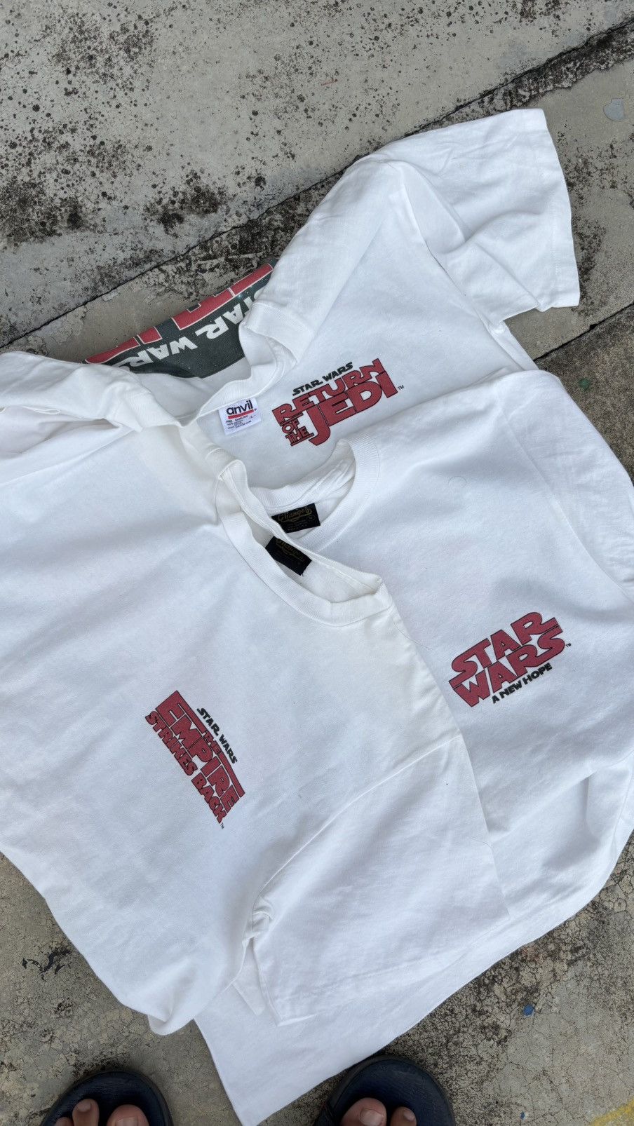Star Wars Combo Vintage 1995 Star Wars The Empire Strikes Back Rare Size US L / EU 52-54 / 3 - 11 Thumbnail