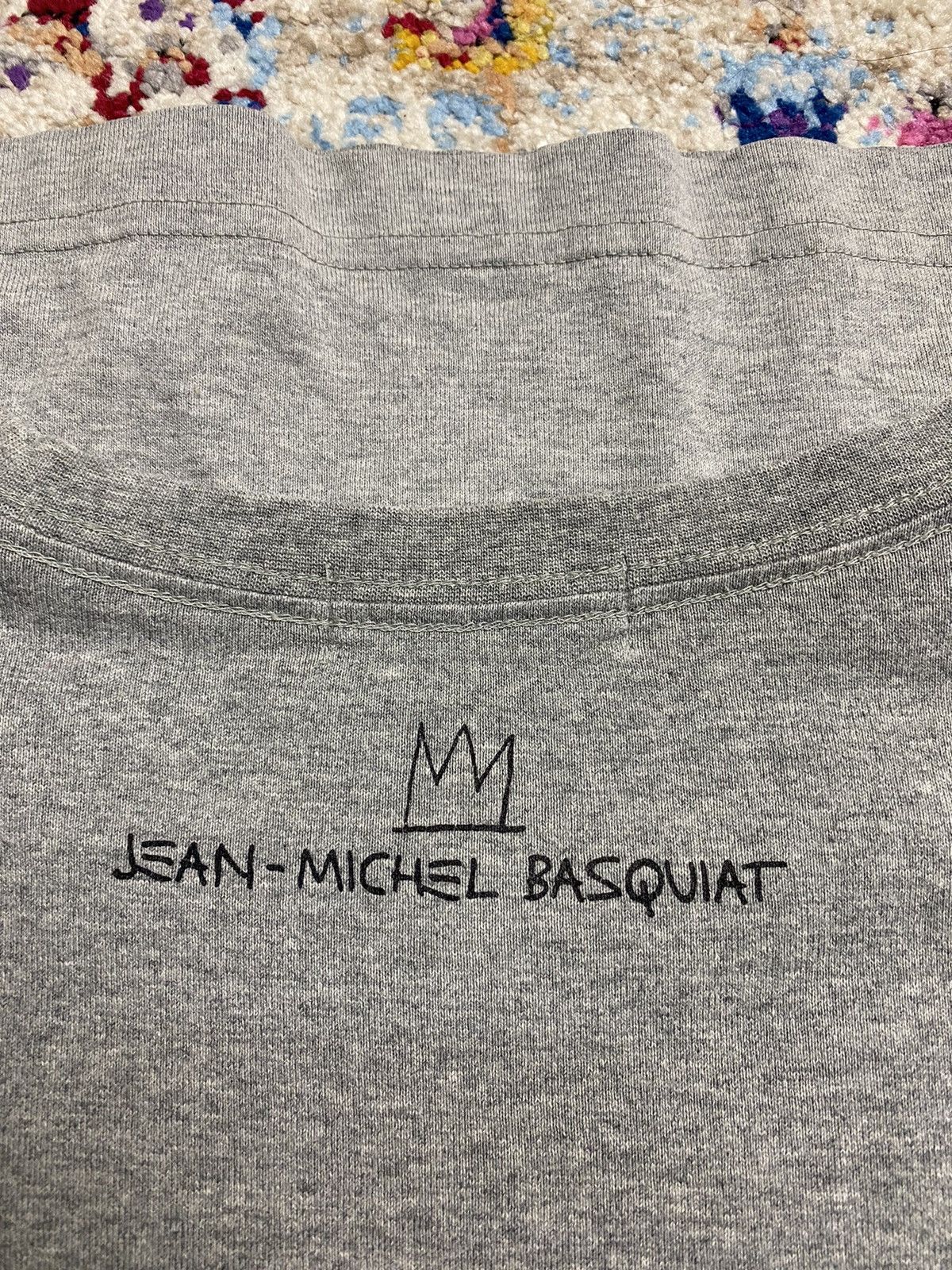 Jean-Michel Basquiat × Uniqlo Uniqlo X Jean Michel Basquiat Rat Formula LS T Shirt Size US L / EU 52-54 / 3 - 4 Thumbnail