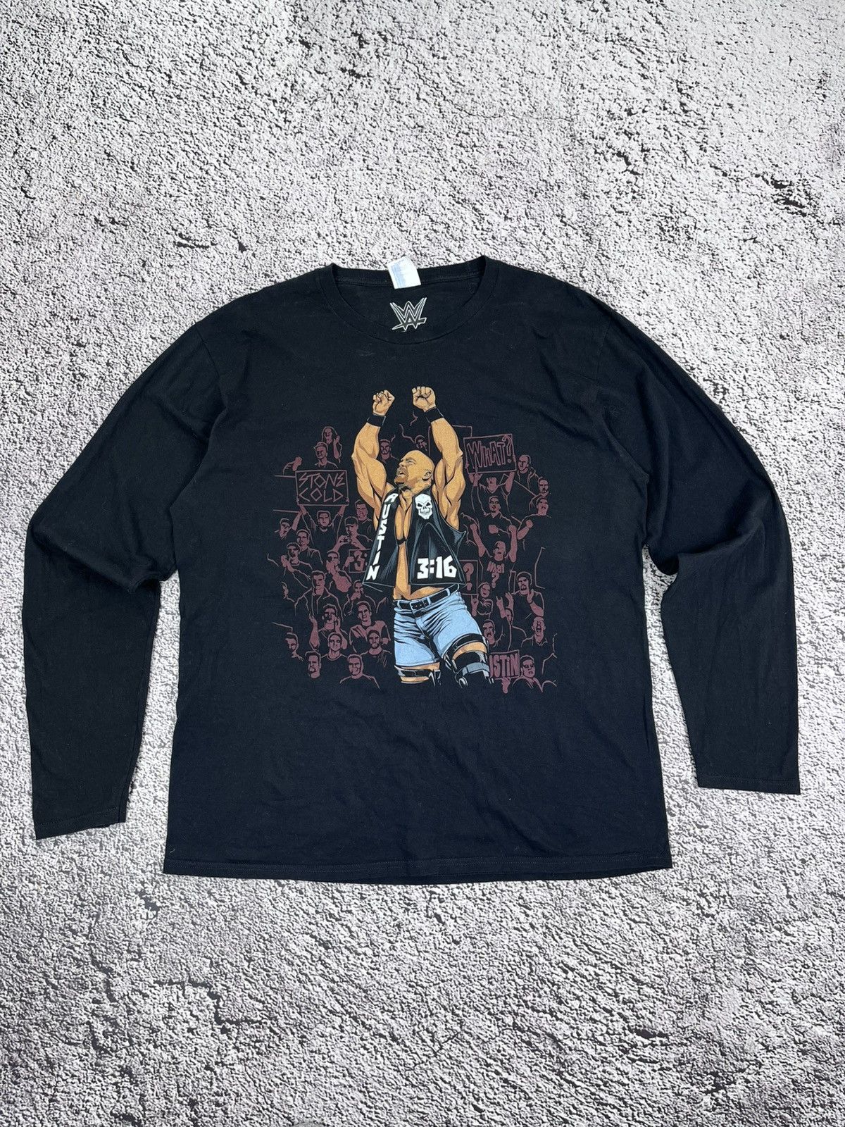 WWE Vintage Y2K WWE Stone Cold Steve Austin WrestleMania Logo Size US L / EU 52-54 / 3 - 1 Thumbnail