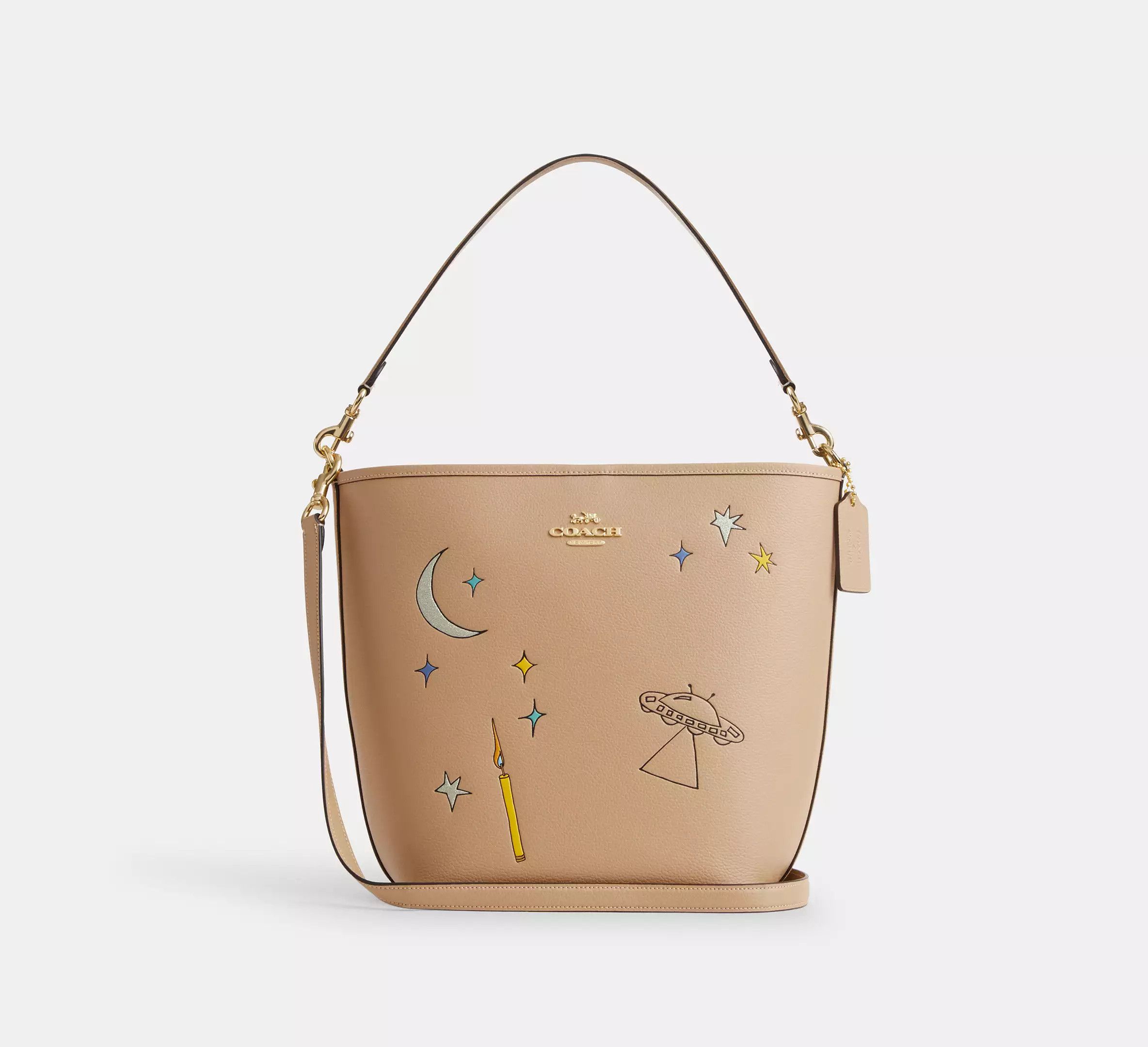 Coach Coach X Observed By Us City Large Bucket Bag CU390 Size ONE SIZE - 6 Thumbnail