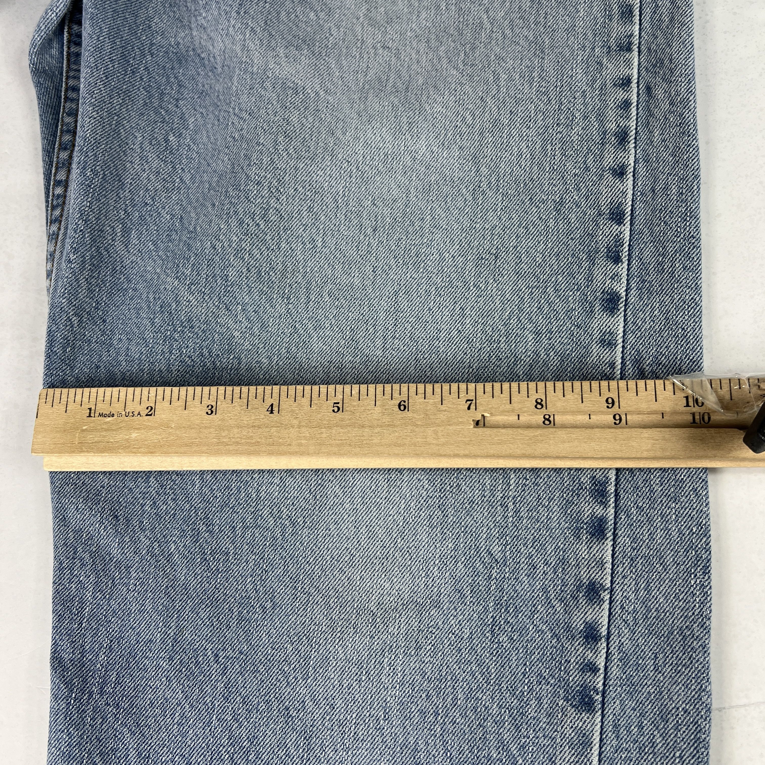 Levi's × Vintage Y2K Levi's Jeans 505 Straight Blue Faded Cotton Denim Size US 34 / EU 50 - 19 Thumbnail