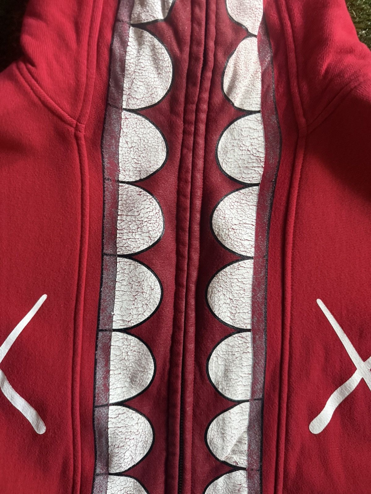 Bape × Kaws Bape x Kaws Chomper Full Zip-Up Hoodie Size US L / EU 52-54 / 3 - 5 Thumbnail