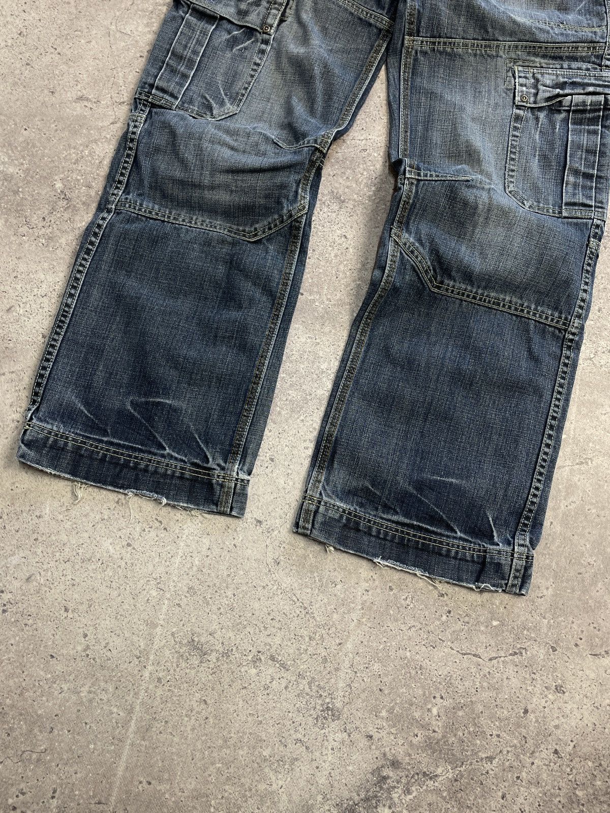 Diesel Vintage Junya Watanabe Balenciaga Style Distressed Jeans Size US 32 / EU 48 - 5 Thumbnail
