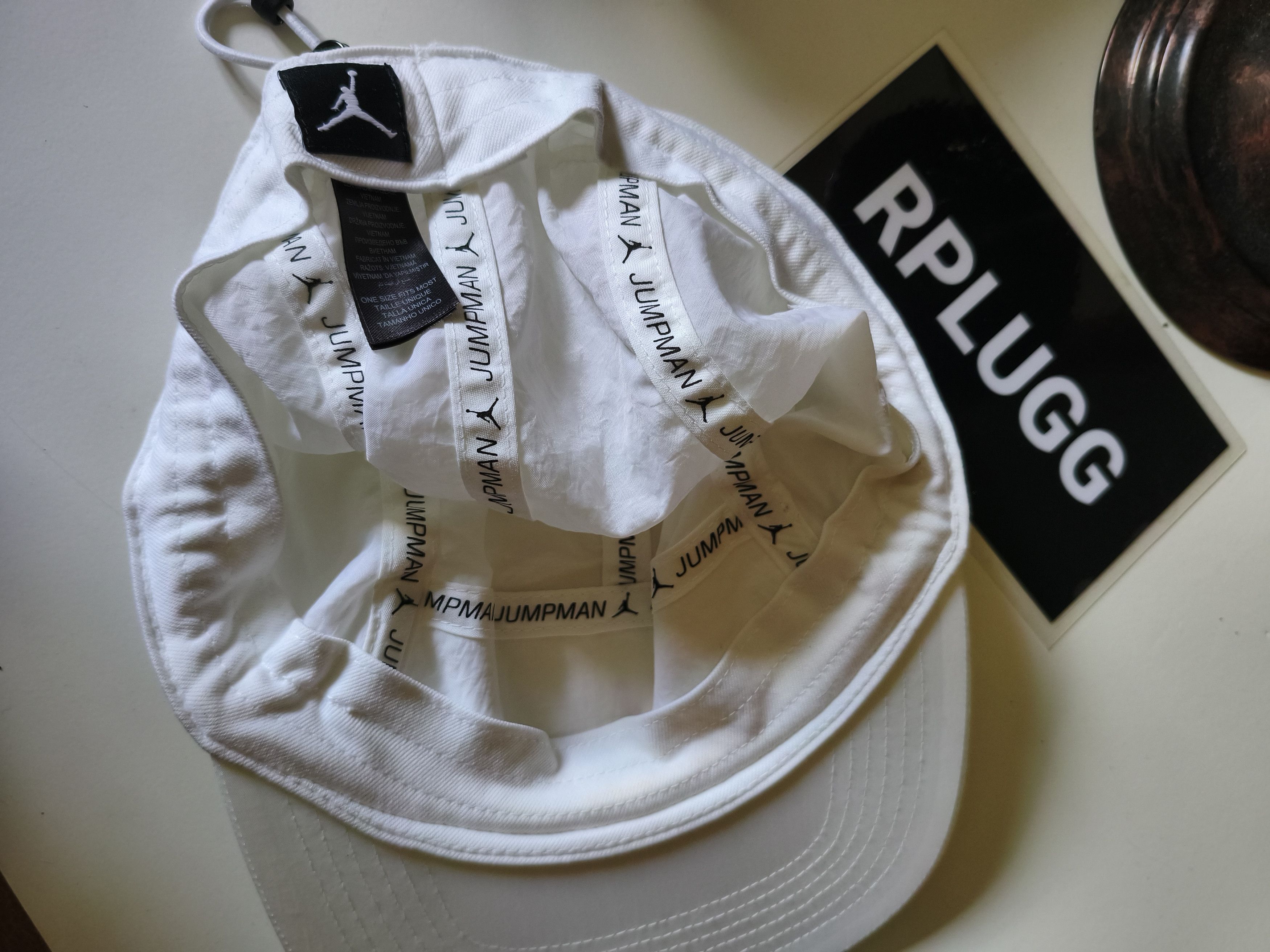 Jordan Brand Air Jordan AW84 Legacy 5-Panel Classic Cap White 918441 100 Size ONE SIZE - 5 Thumbnail