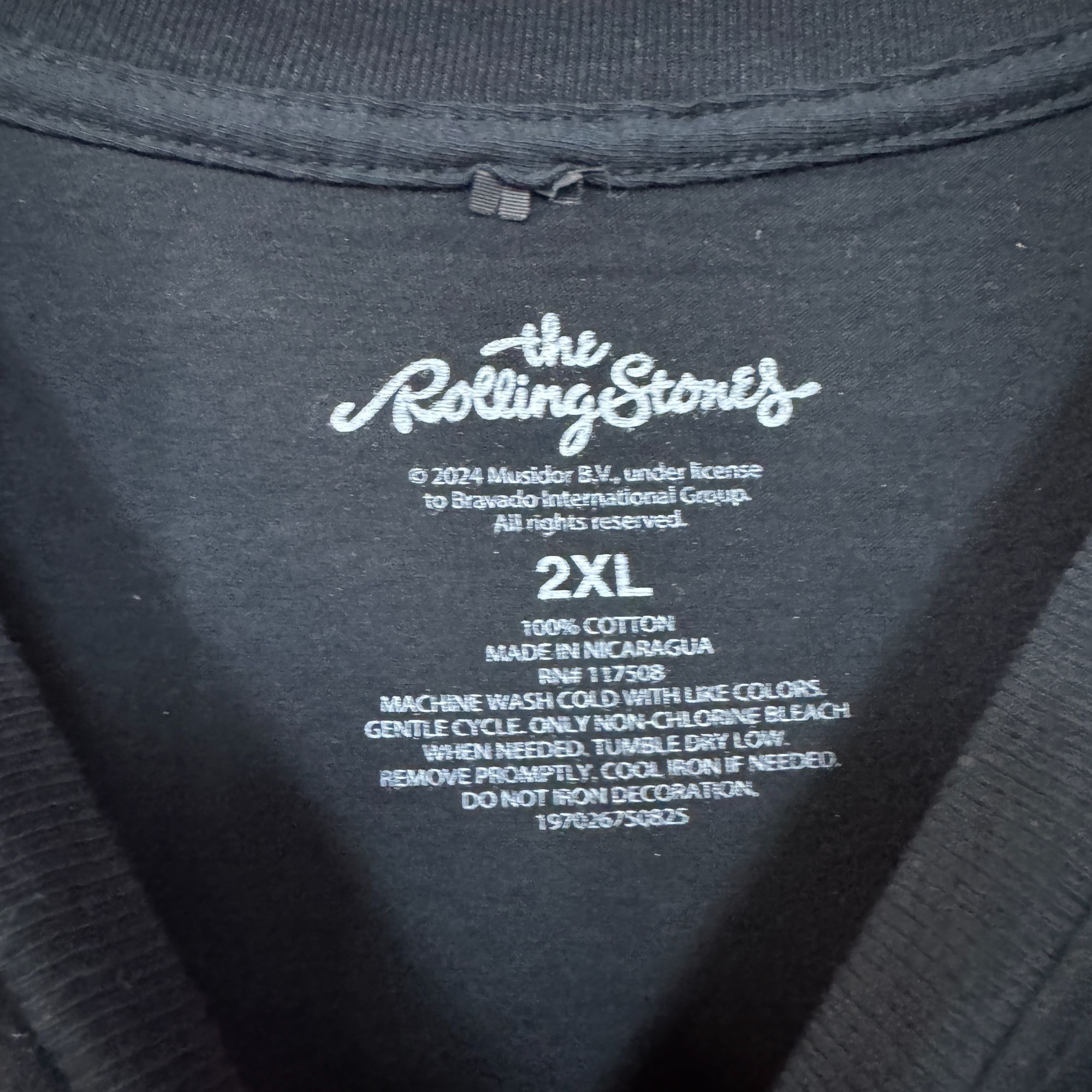 The Rolling Stones The Rolling Stones Hot Lips Logo Rock n Roll Band Tee 2XL Size US XXL / EU 58 / 5 - 4 Thumbnail
