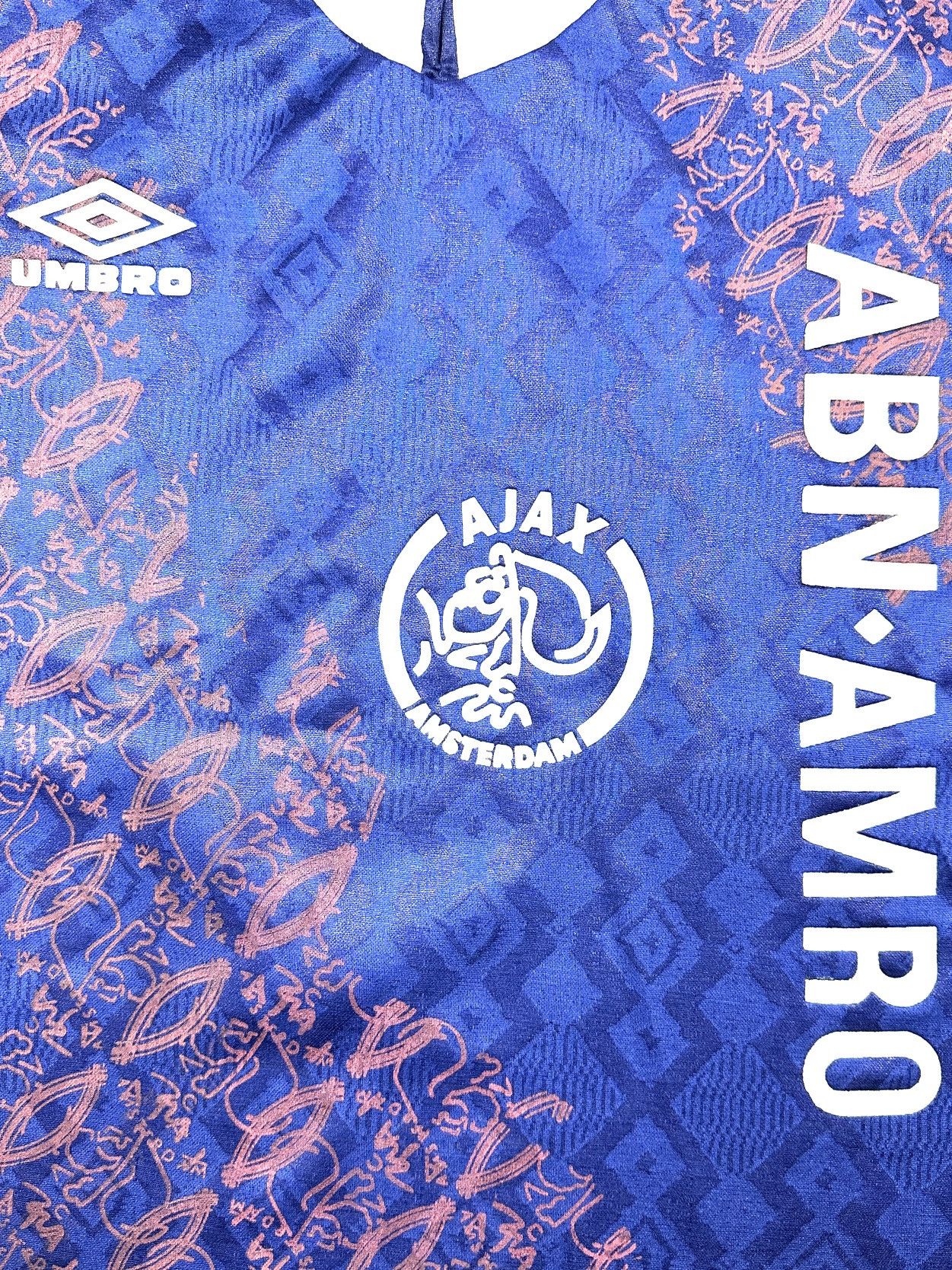 Umbro Ajax Football Shirt Men’s Large 1994/95 Umbro Vintage Size US L / EU 52-54 / 3 - 3 Thumbnail