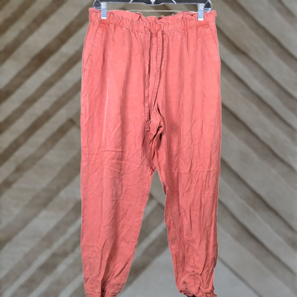Banana Republic Banana Republic Womens Pants Blush High Rise Pull On Joggers Elastic Waist M Size 30" / US 8 / IT 44 - 1 Thumbnail