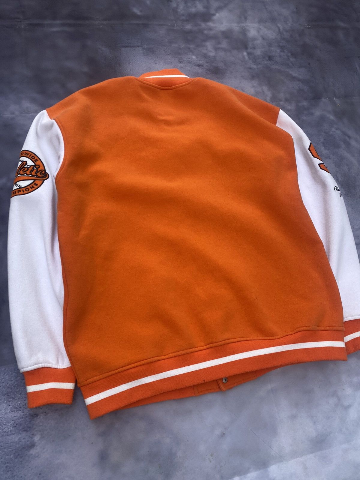 Japanese Brand × Vintage Reckless Athletic 92 MLB Varsity Bomber Vintage Size US L / EU 52-54 / 3 - 14 Thumbnail