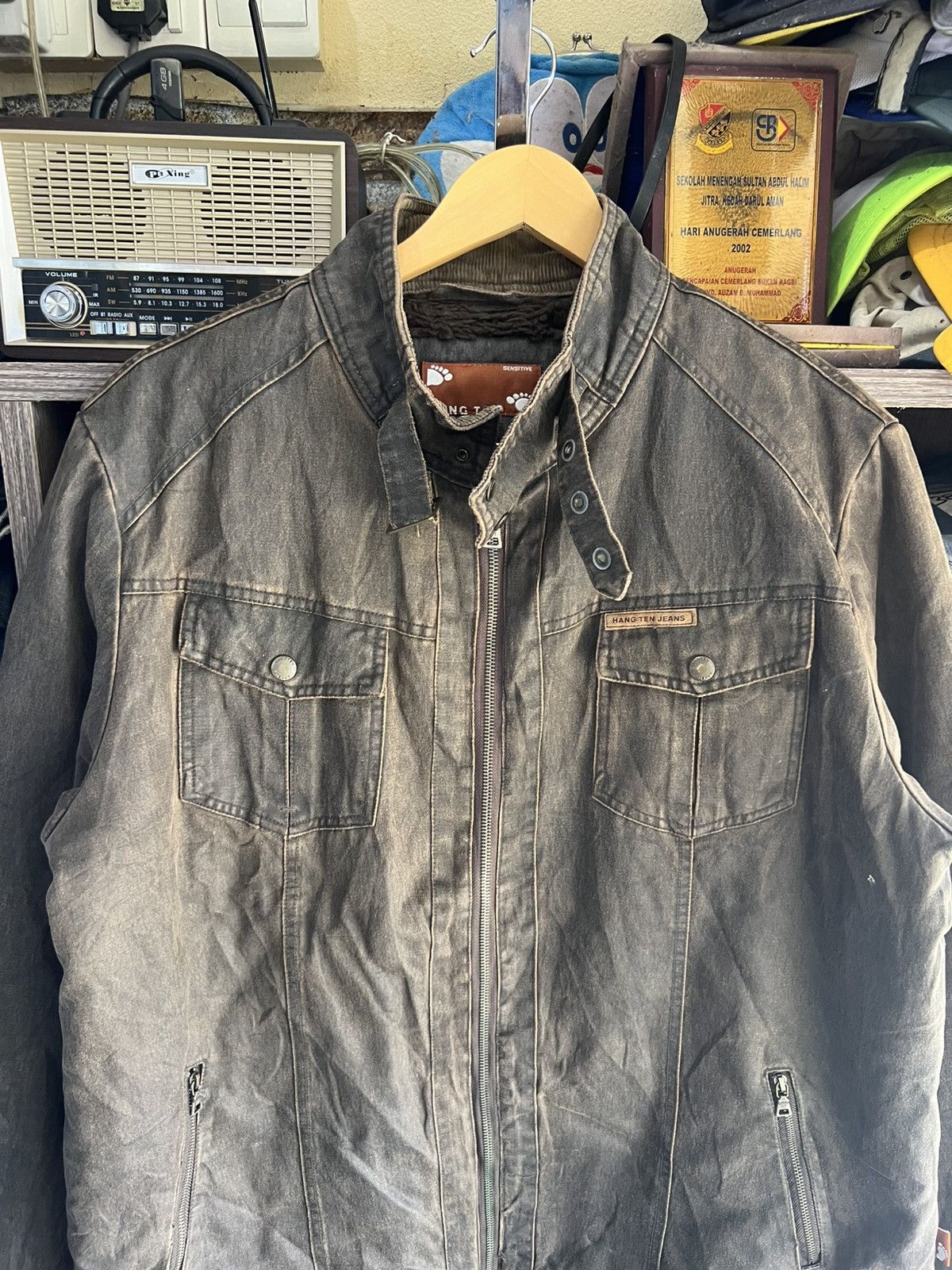 Hang Ten 🔥Hang Ten Faux Fur Sherpa Zipper Jacket Size US M / EU 48-50 / 2 - 5 Thumbnail