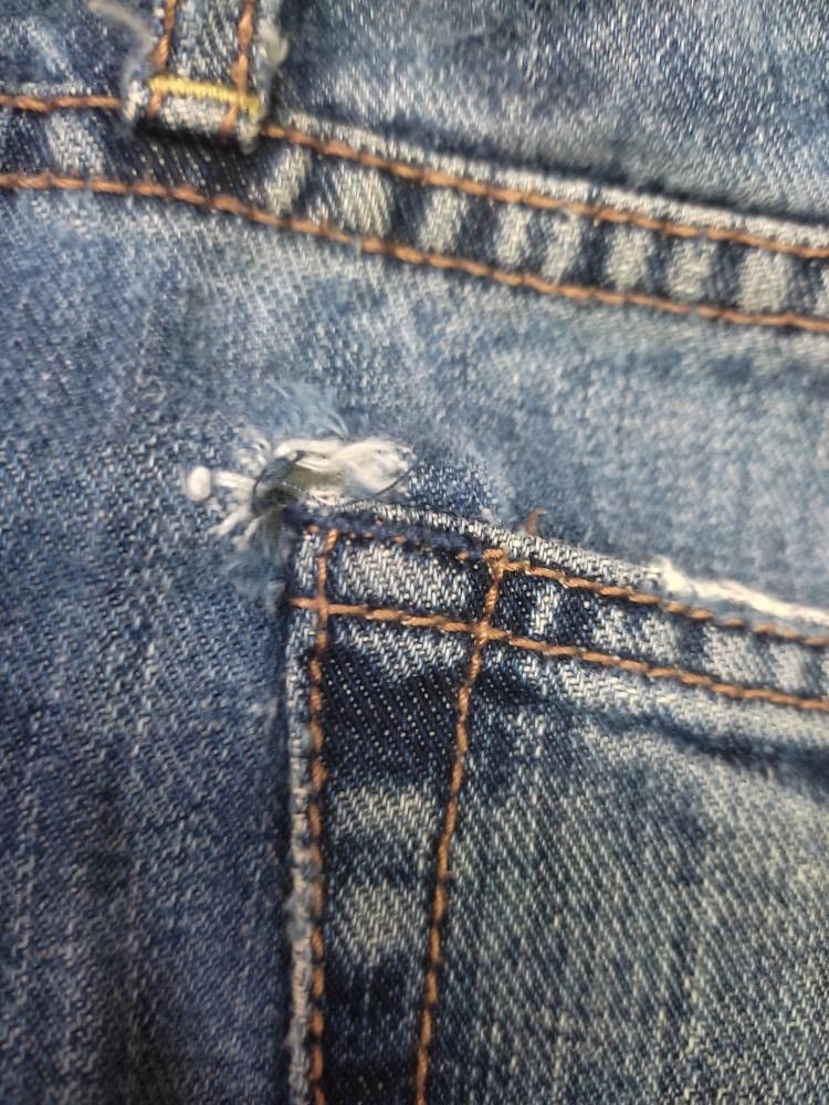 Japanese Brand × Vintage VINTAGE INTERNATIONAL BASIC JEANS DISTRESSED STYLE Size US 33 - 12 Thumbnail