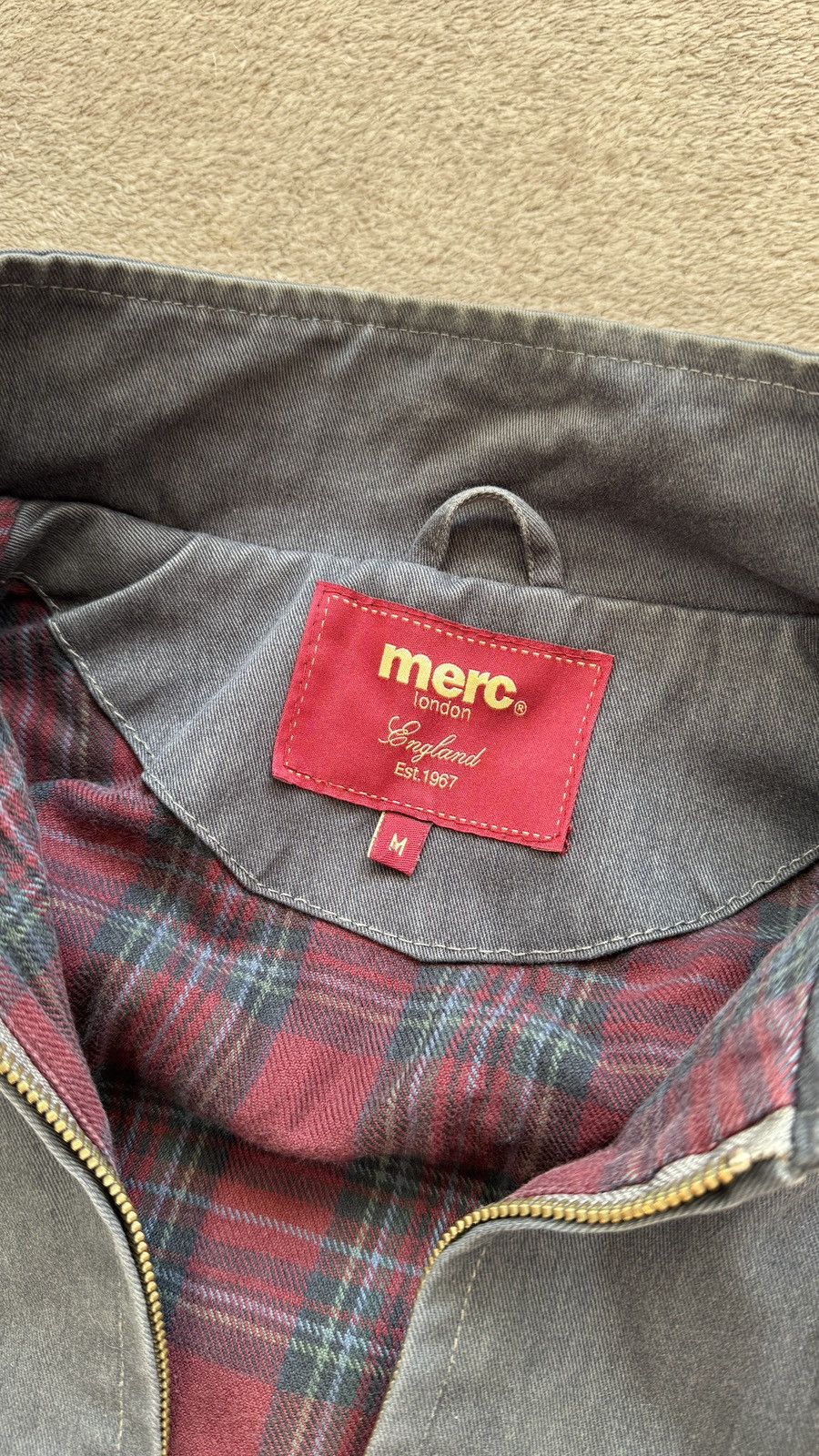 Baracuta Merc Used vintage 00s faded fly jacket Baracuta G9 style Size US M / EU 48-50 / 2 - 5 Thumbnail