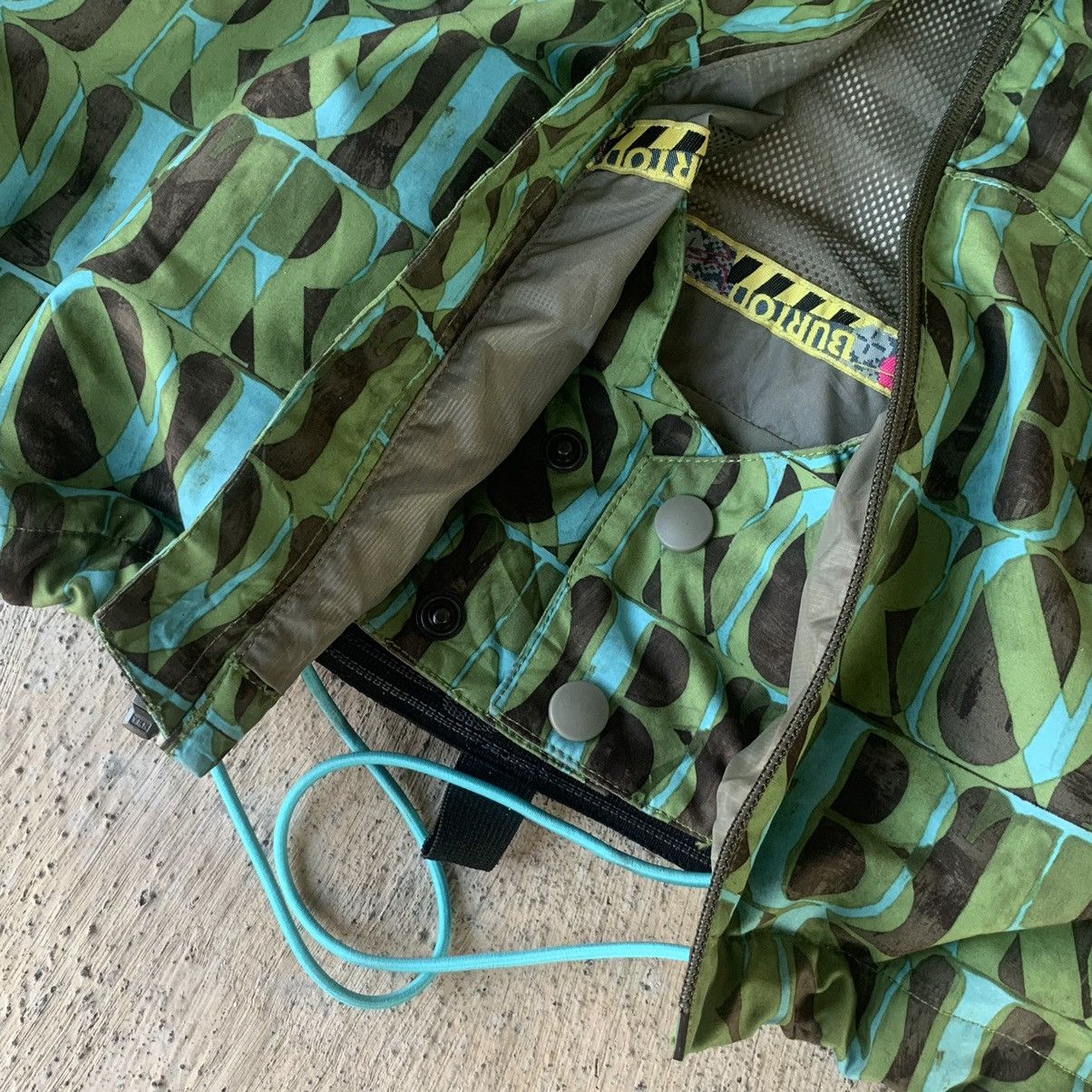 Burton × Vintage Burton full Text over printed outdoor Jacket vintage Size US M / EU 48-50 / 2 - 20 Thumbnail