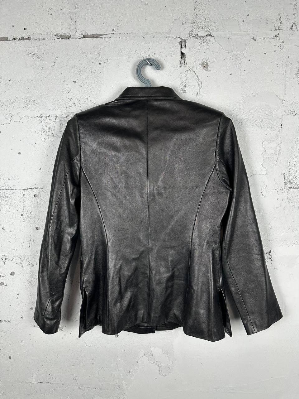 Leather Vintage Avantgarde Biker Cropped Leather Jacket Size US S / EU 44-46 / 1 - 8 Thumbnail