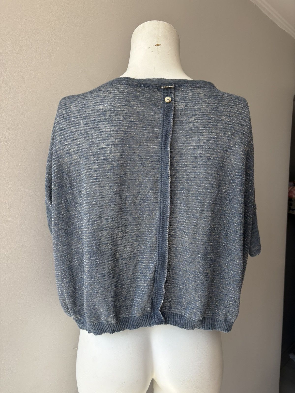 Vintage Na Na Italy silk blouse Size L / US 10 / IT 46 - 12 Thumbnail
