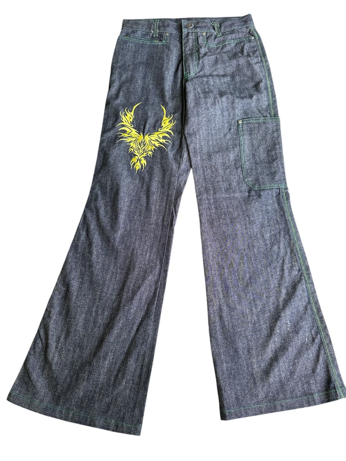 Japanese Brand Flare Bootcut Kenzo Embroid 🎌💥 Size US 30 / EU 46 - 1 Thumbnail