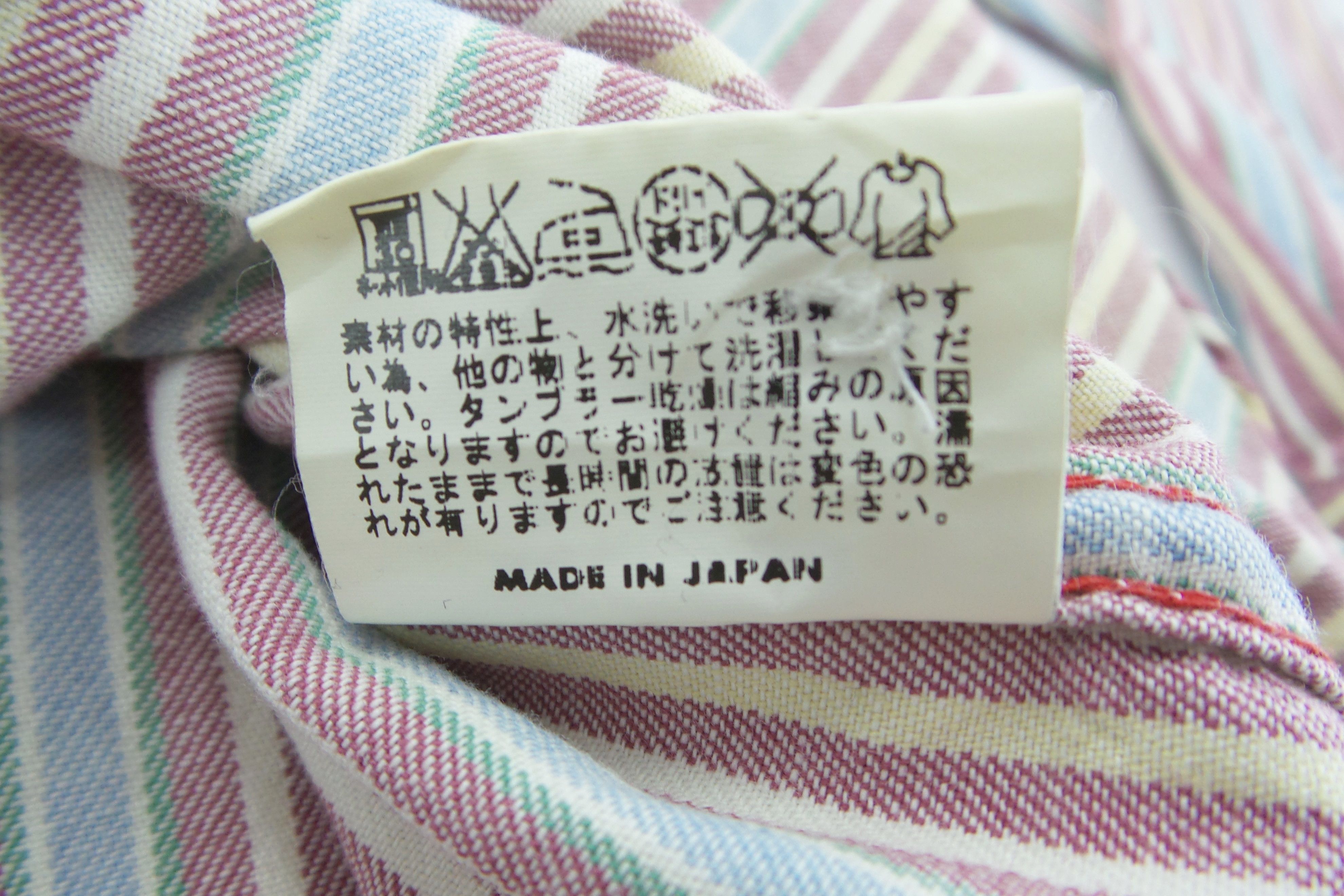 Sugar Cane Sugar Cane Double Pockets Stripes Shirts Size US M / EU 48-50 / 2 - 6 Thumbnail