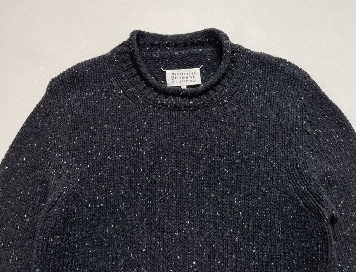 Maison Margiela A/W 17 Rolled Hems Wool Sweater Size US M / EU 48-50 / 2 - 3 Thumbnail