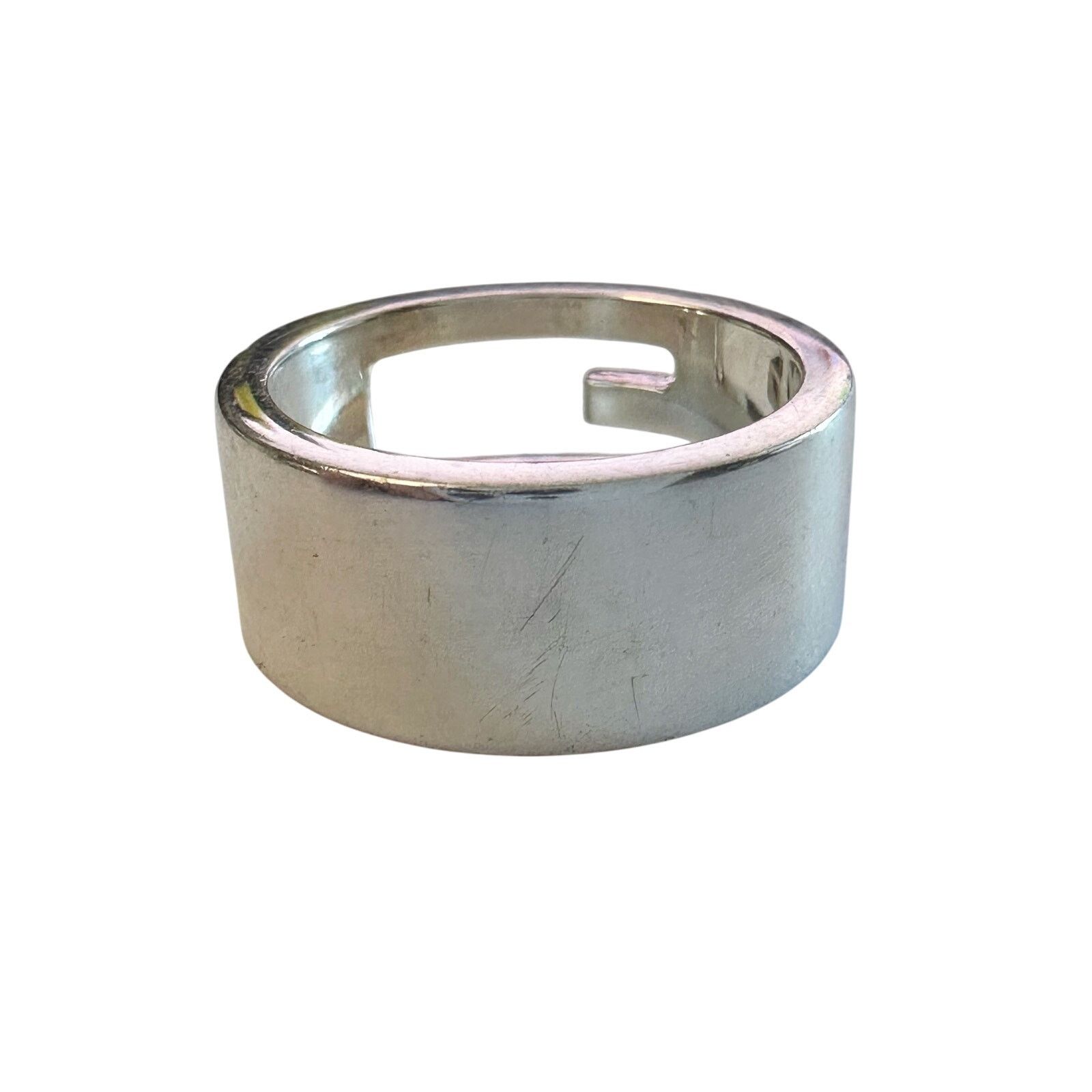 Gucci Gucci Abstract G Ring Sterling Silver - Size 4.75 Size ONE SIZE - 12 Thumbnail