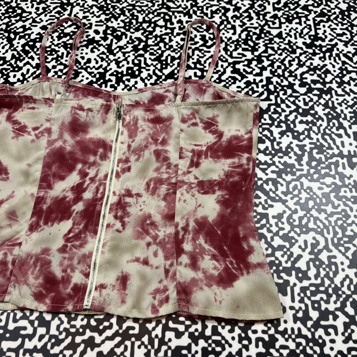 Vintage Vintage Y2K Japanese Style Retro Tie Dye Tank Top Sleeveless Size L / US 10 / IT 46 - 11 Thumbnail