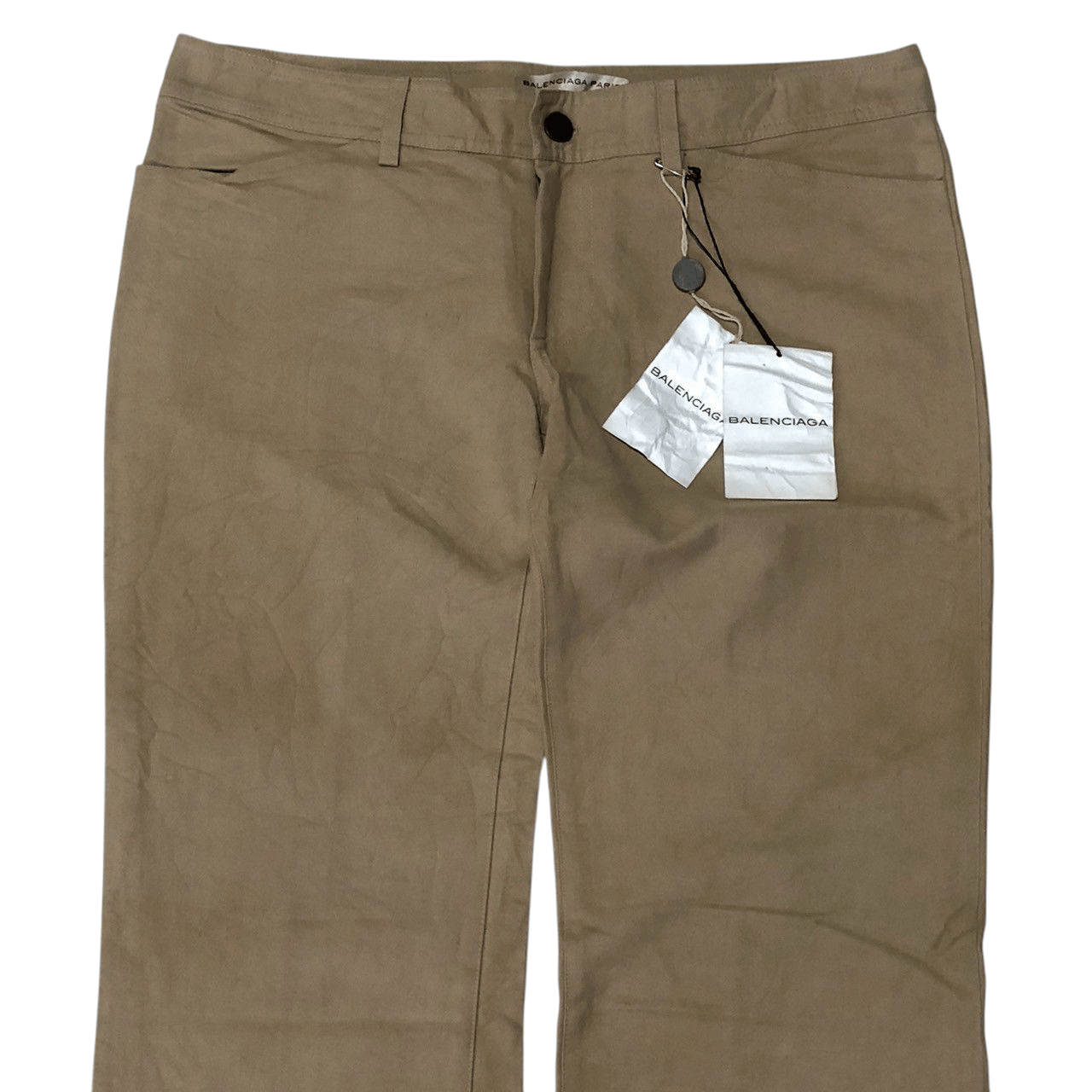 Balenciaga Balenciaga Pantalon Monogram Back Logo Trousers (Waist|34") Size 27" / US 4 / IT 40 - 2 Thumbnail