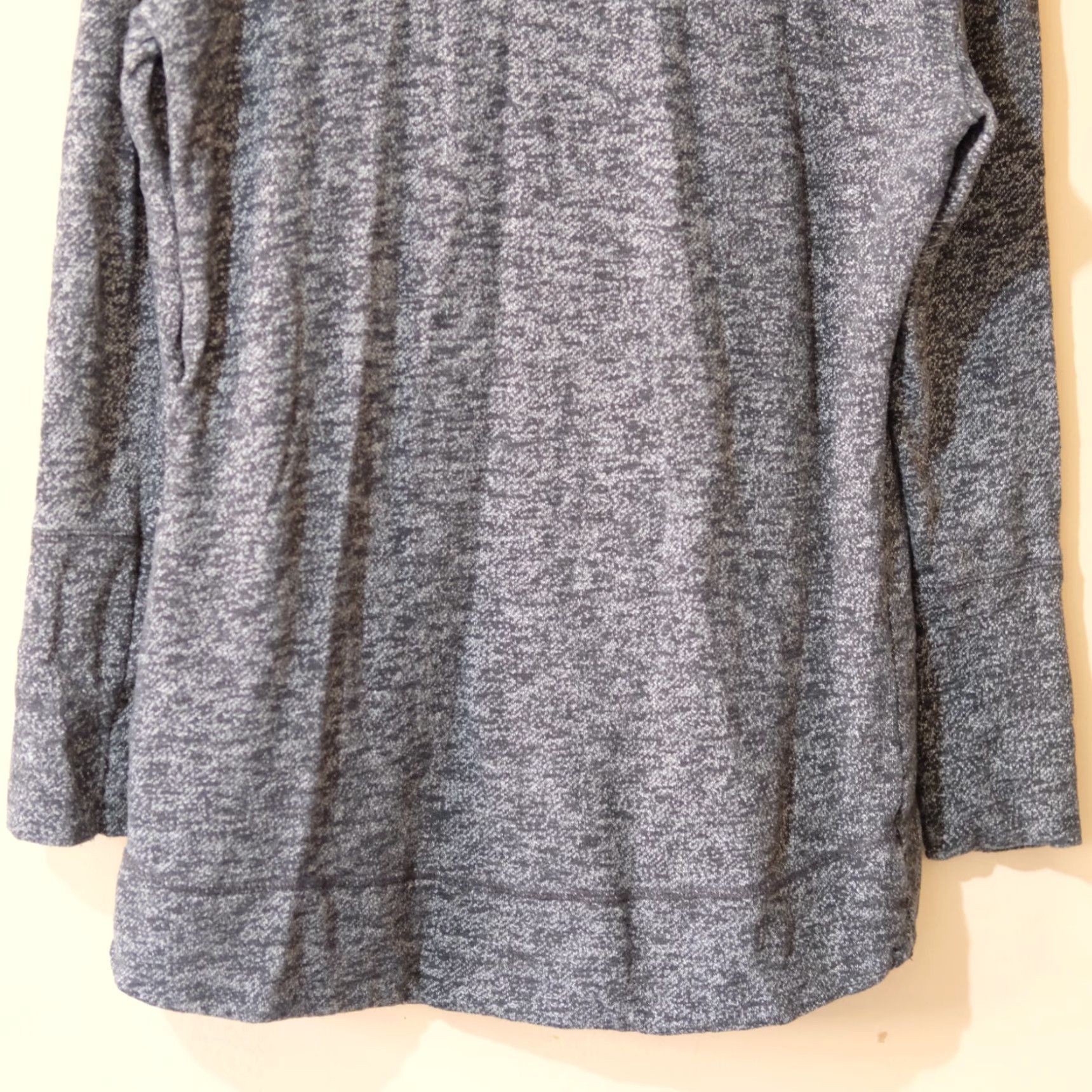 Merona Merona Sweatshirt Heather Black/Gray Cowl Neck Pullover Women's L #p95-436 Size L / US 10 / IT 46 - 6 Thumbnail